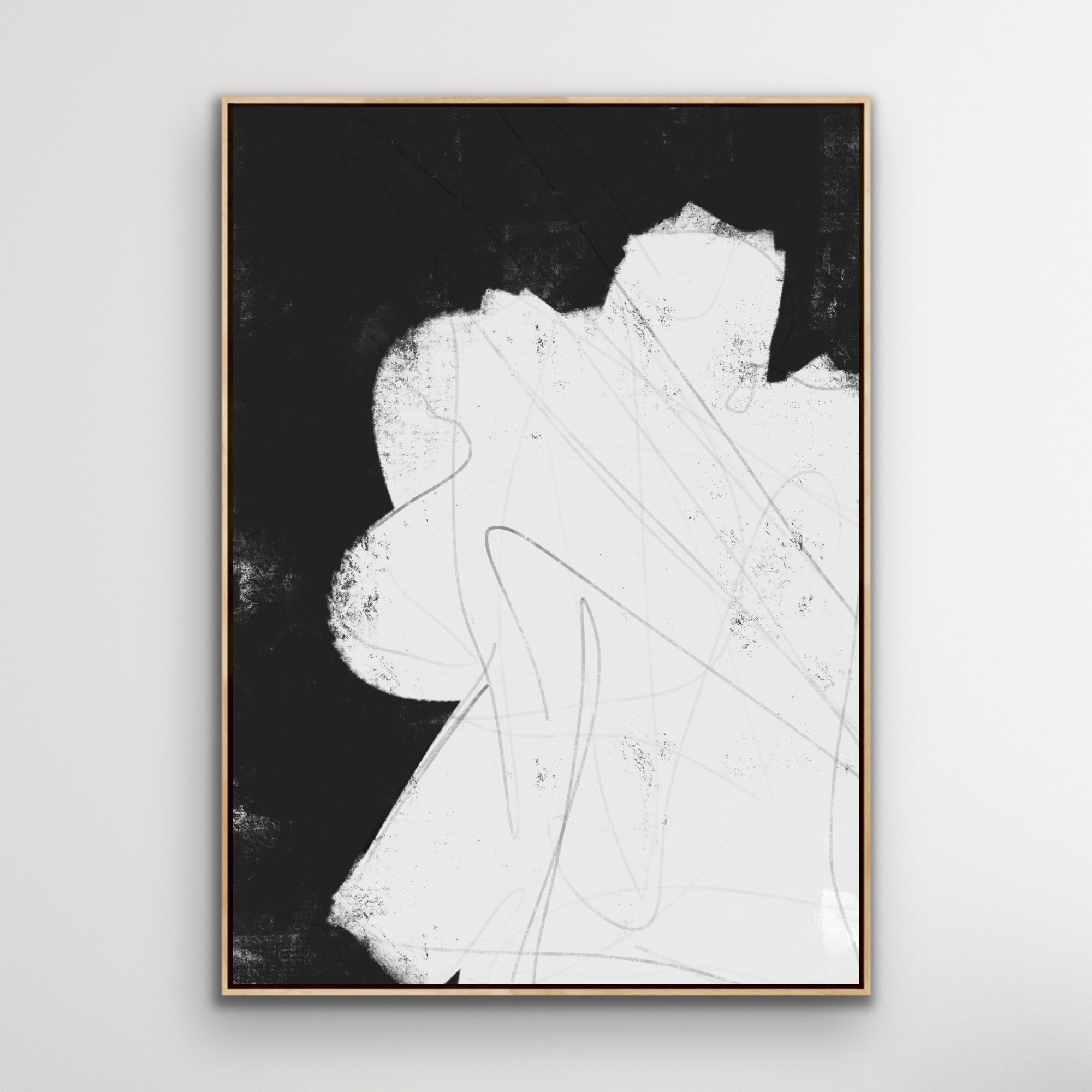 Canvas Print: "All Of The Thoughts #1"