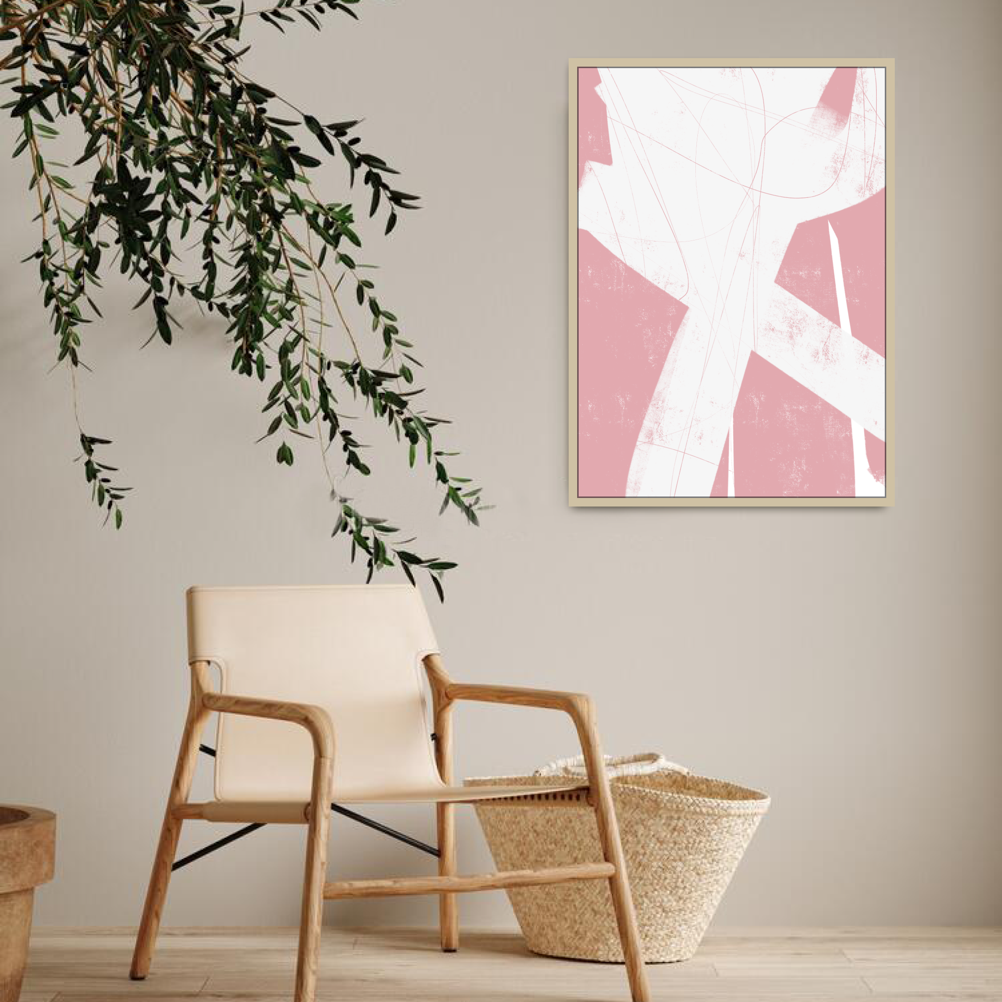 Canvas Print: "All Of The Thoughts #3"