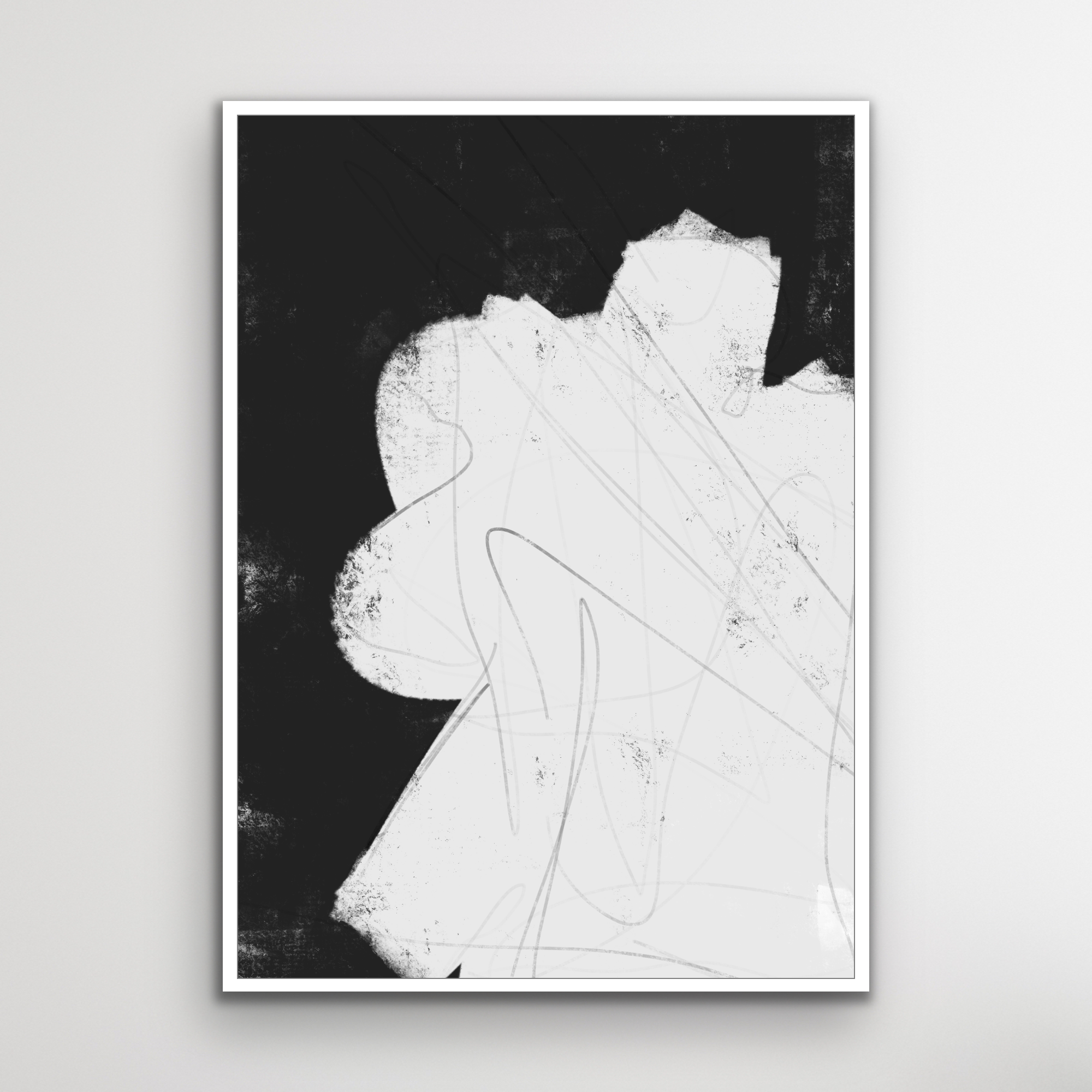 Canvas Print: "All Of The Thoughts #1"