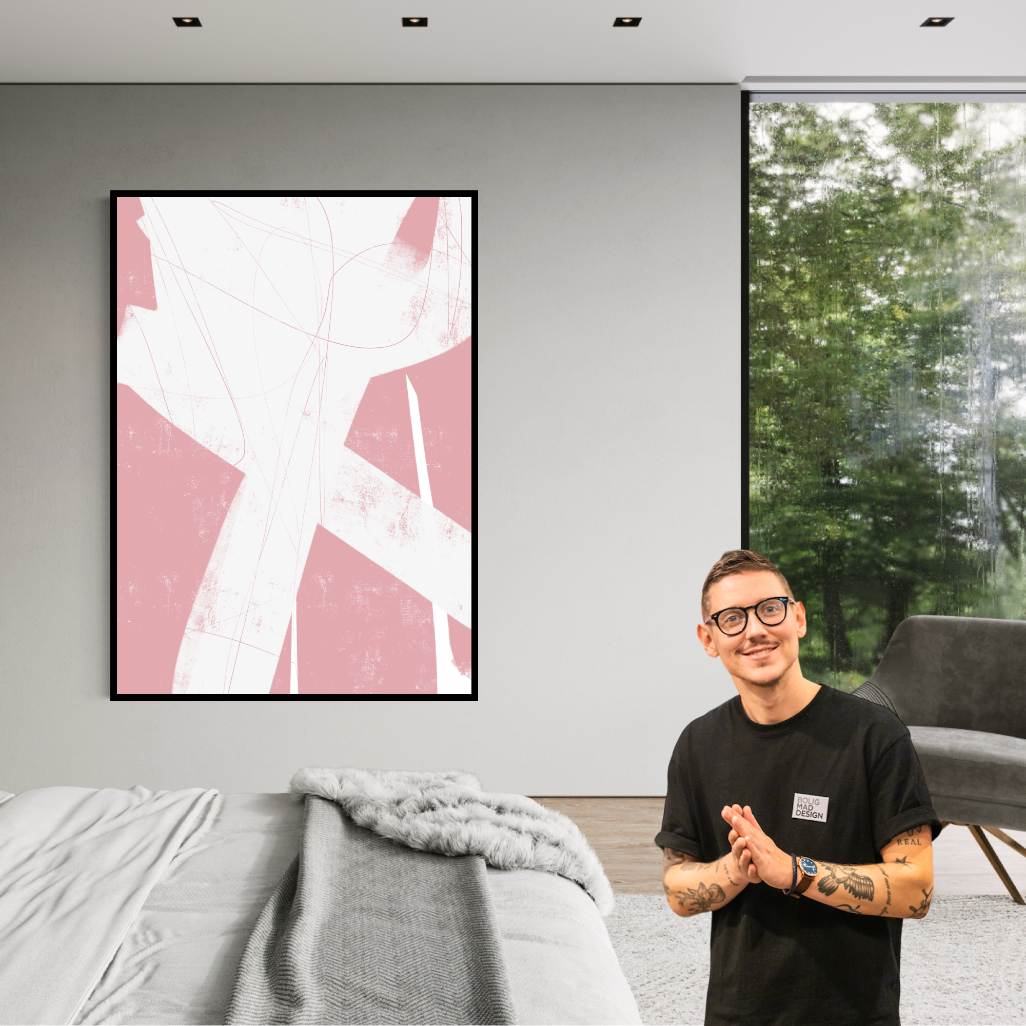 Canvas Print: "All Of The Thoughts #3"