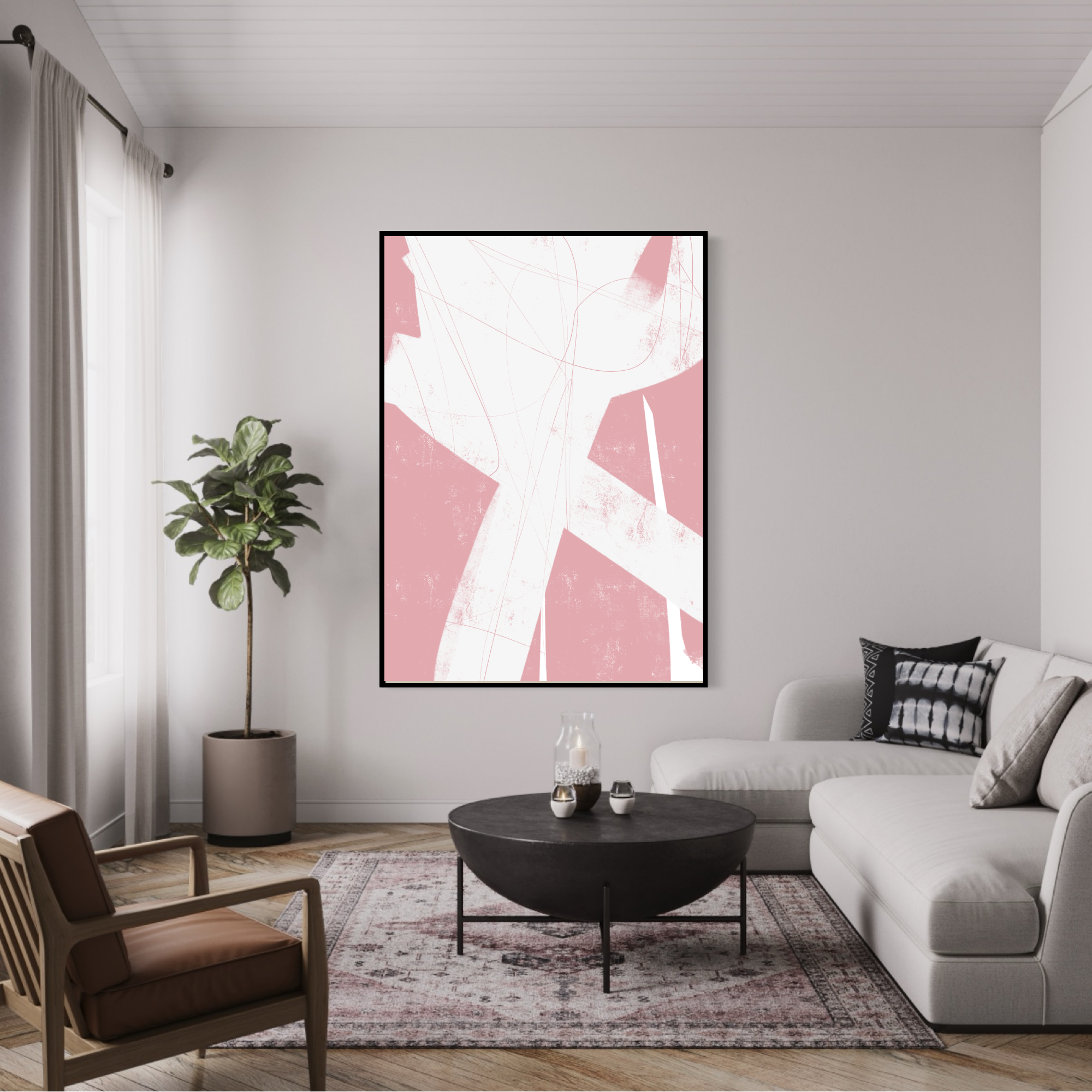 Canvas Print: "All Of The Thoughts #3"