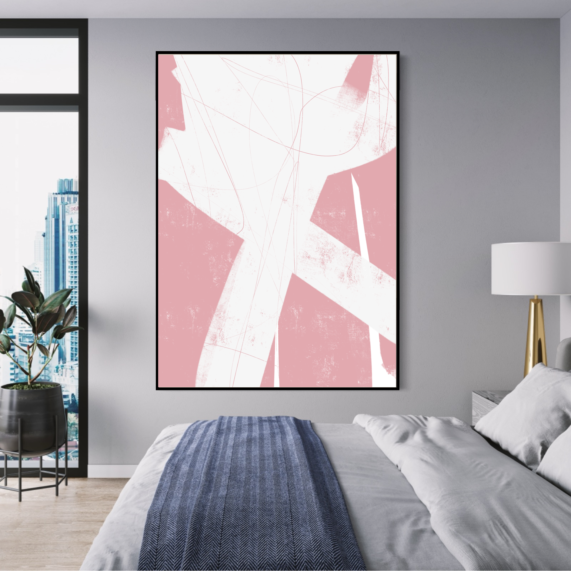 Canvas Print: "All Of The Thoughts #3"