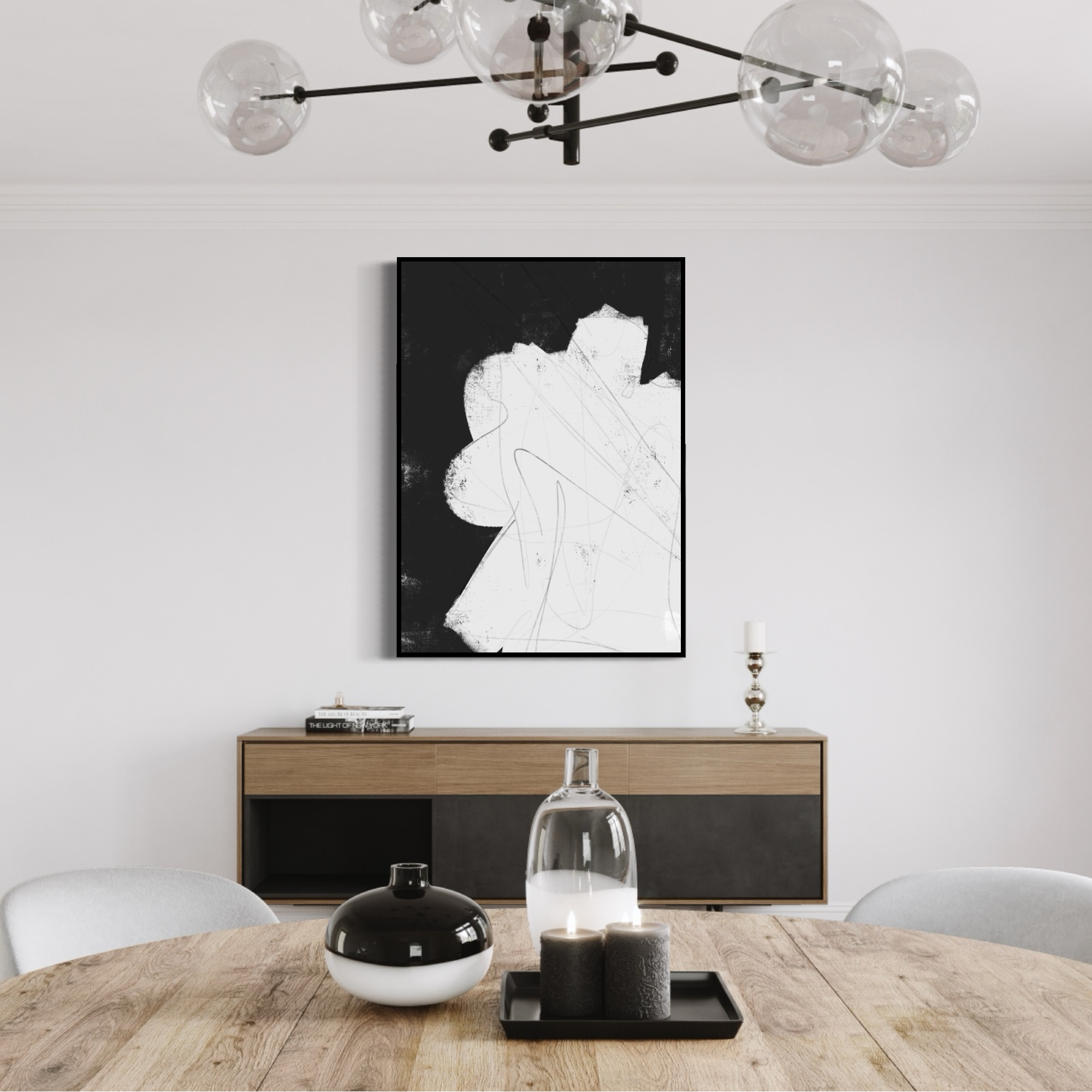 Canvas Print: "All Of The Thoughts #1"