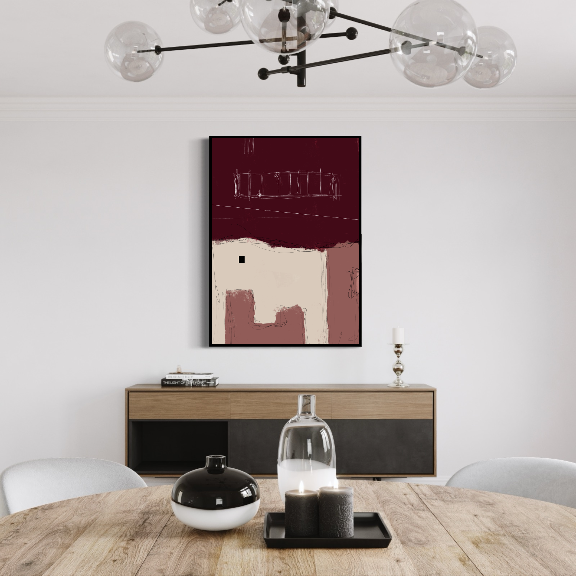 Canvas Print: "Simple Room #2"