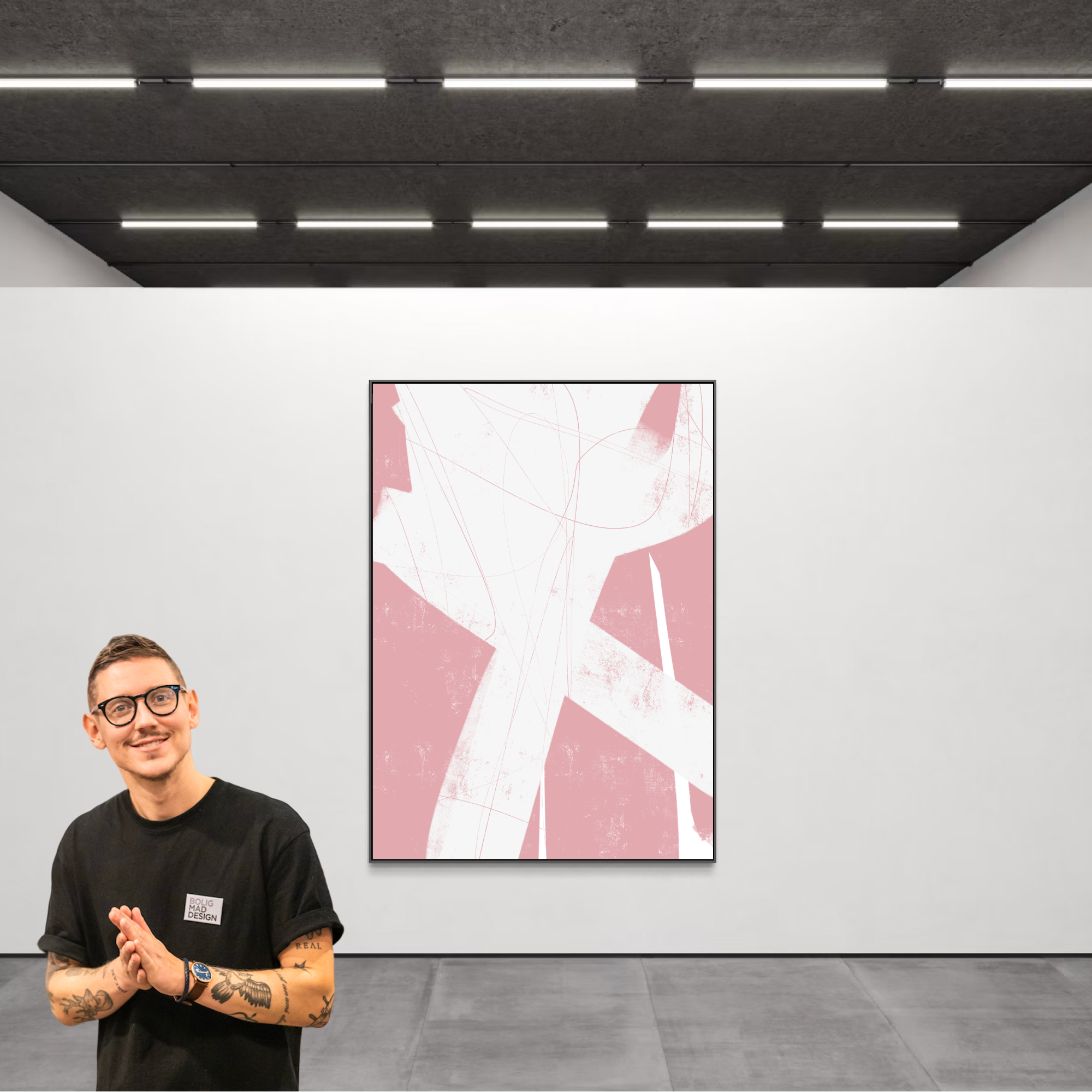 Canvas Print: "All Of The Thoughts #3"