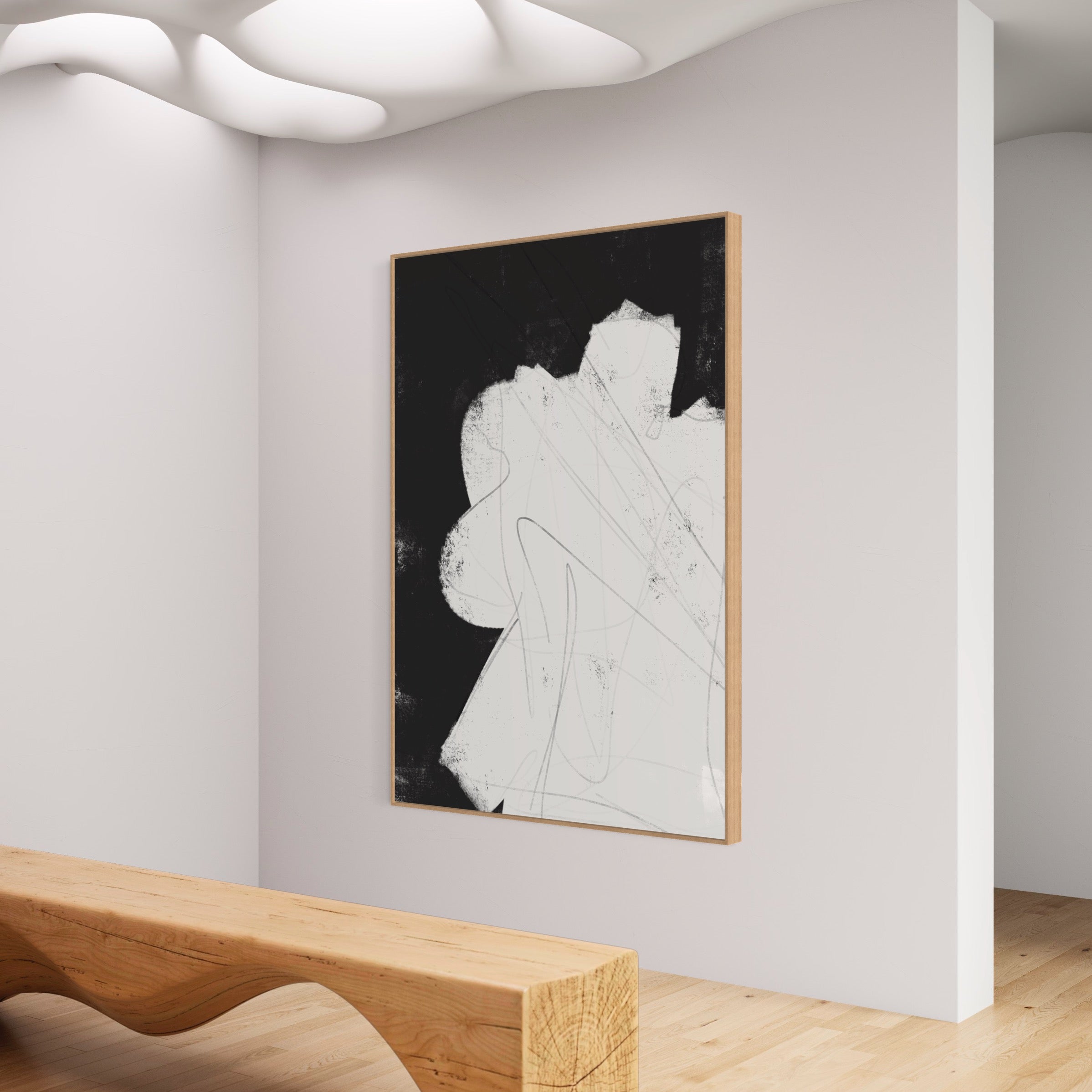 Canvas Print: "All Of The Thoughts #1"