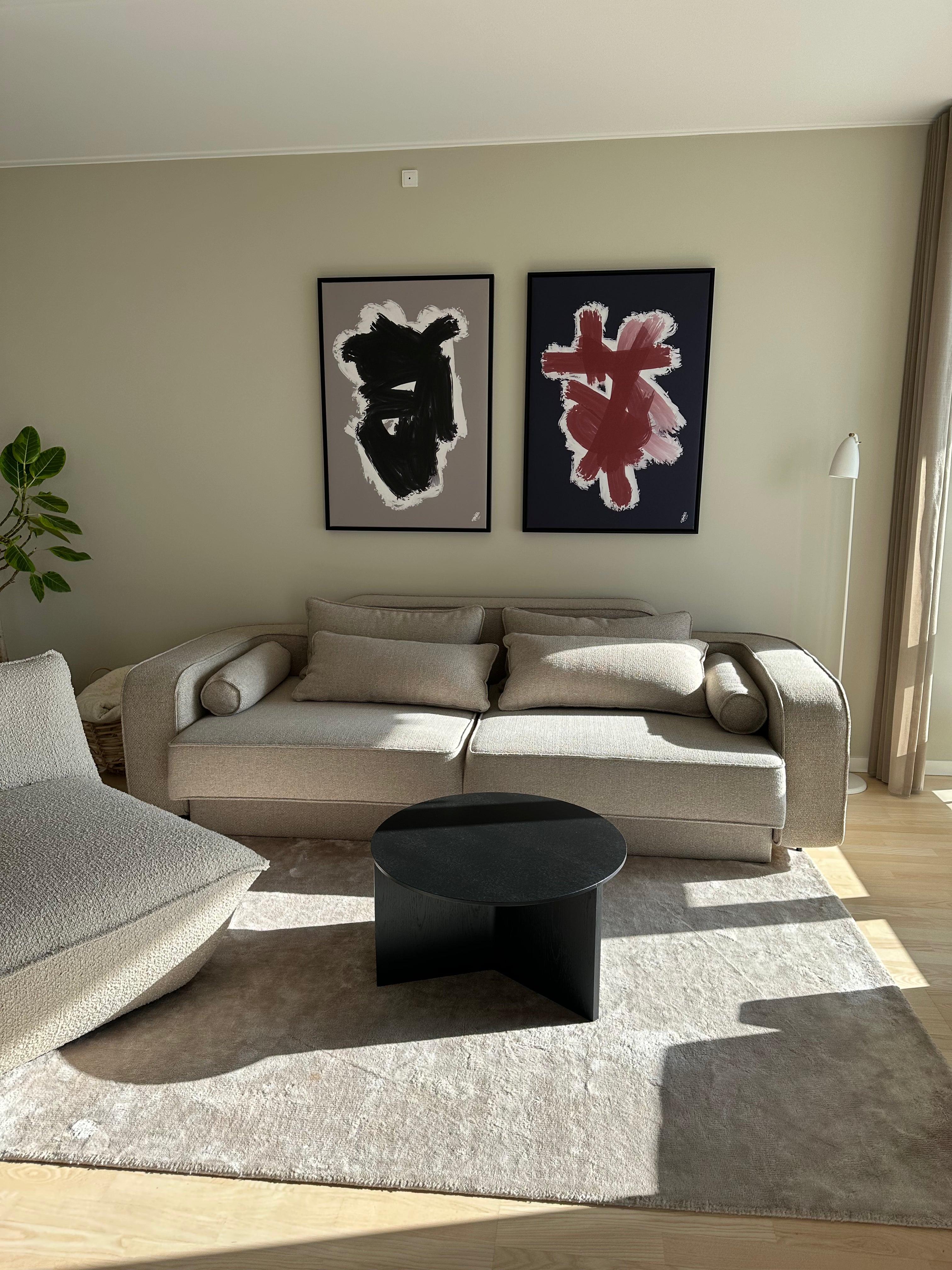 Art Wall 11 (2 Canvas Prints) - One eye, This is mad