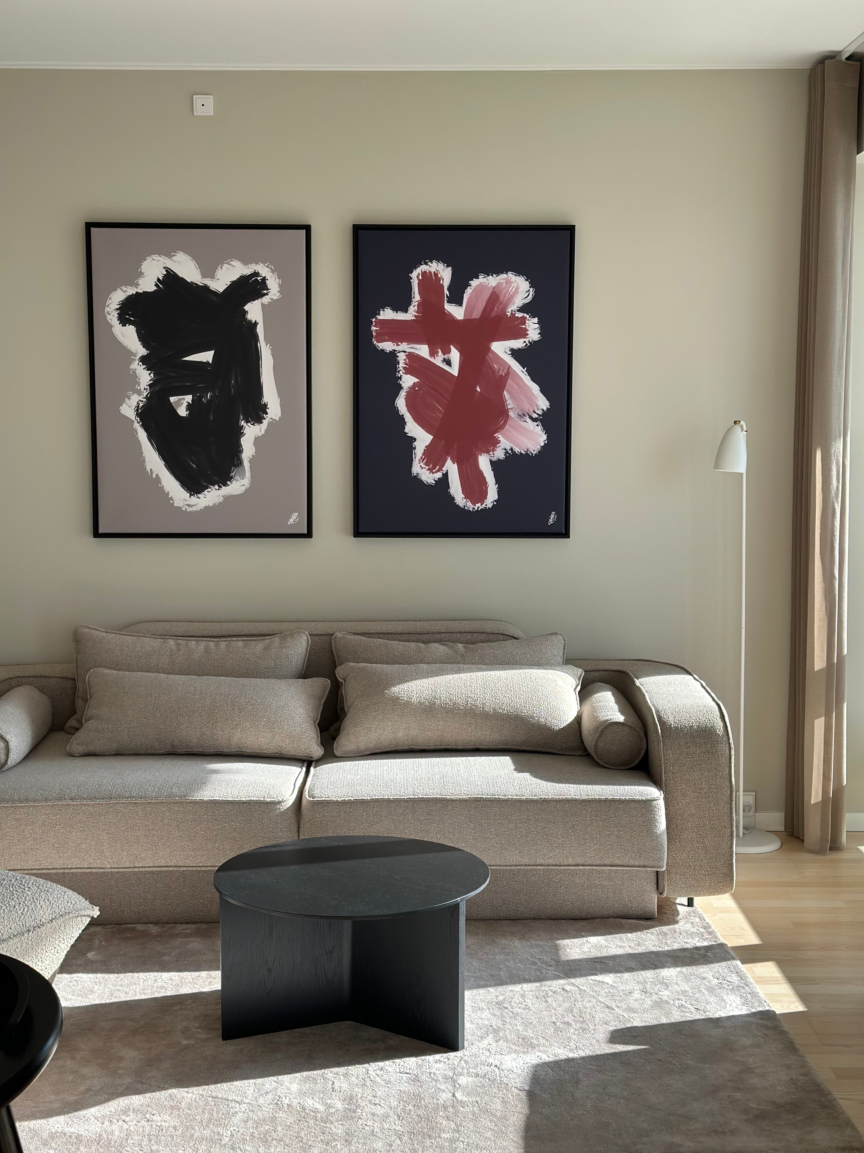 Art Wall 11 (2 Canvas Prints) - One eye, This is mad