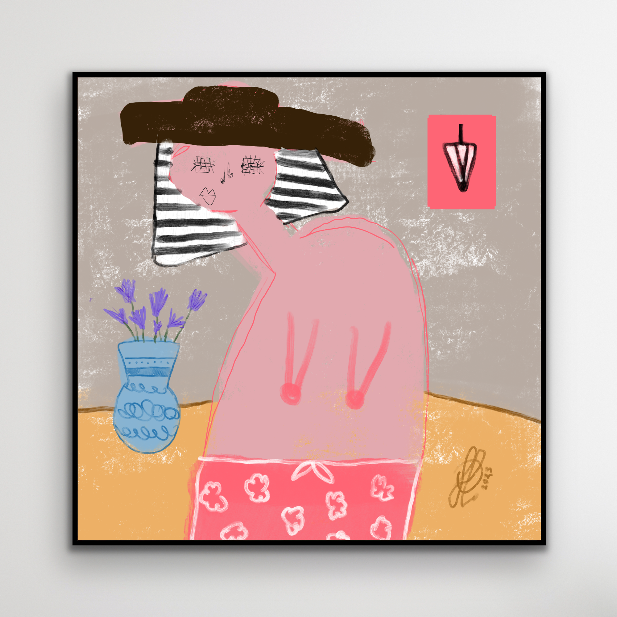 Canvas Print: "Dan The Man"