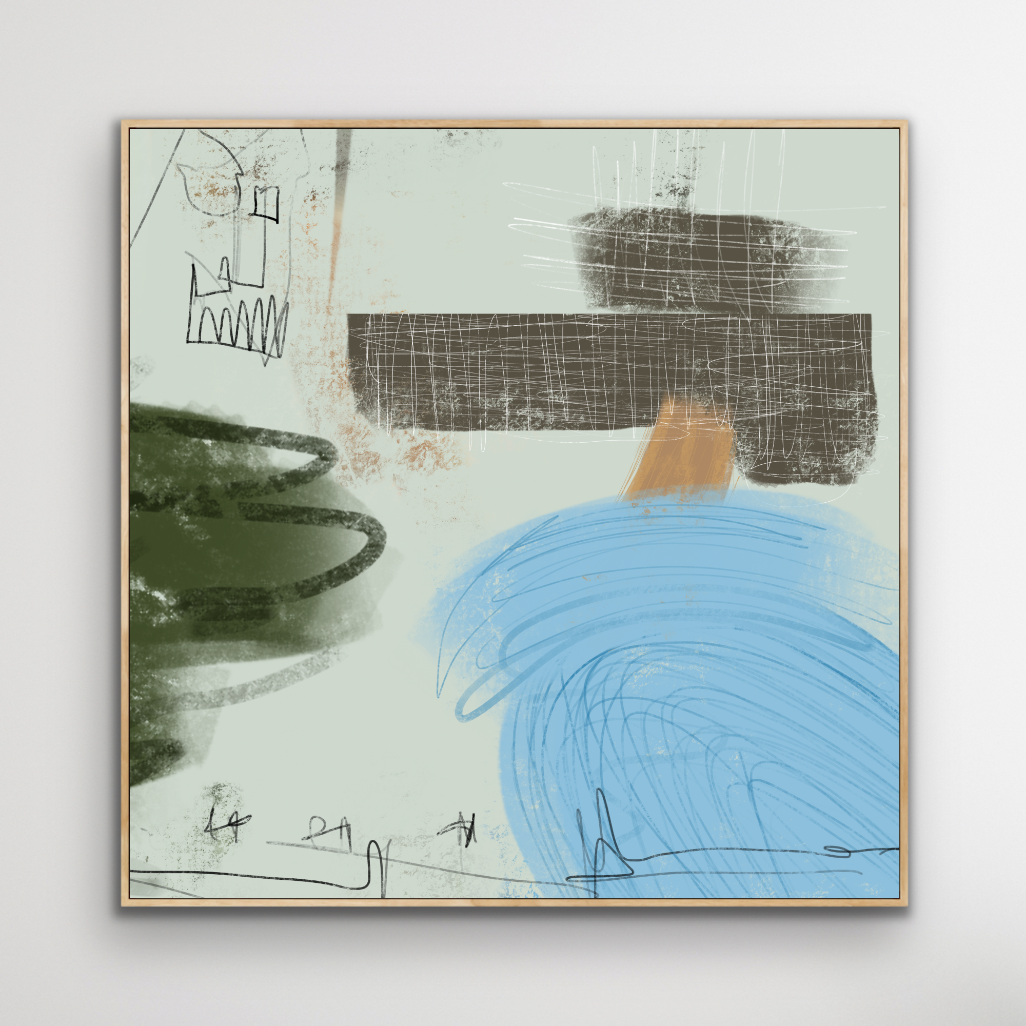 Canvas Print: "Daydreams"