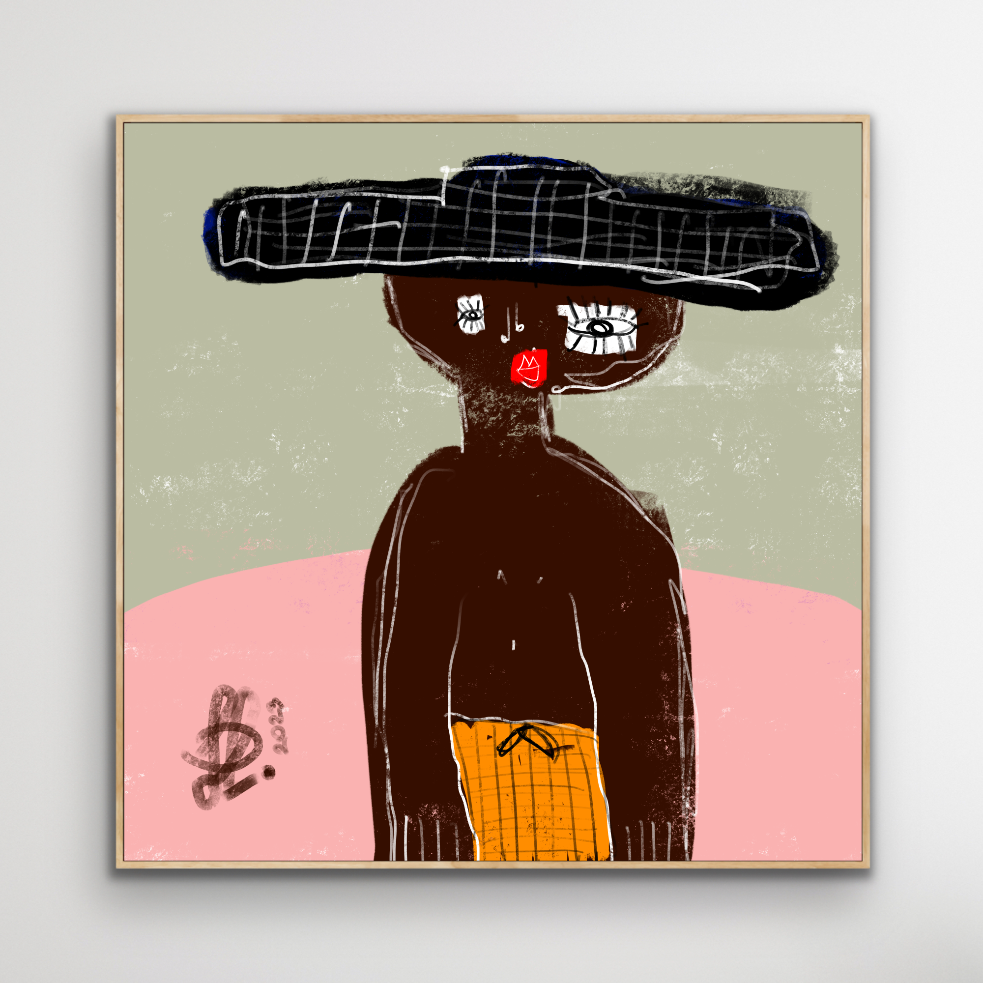 Canvas Print: "James" (Be Yourself Portrait Collection)