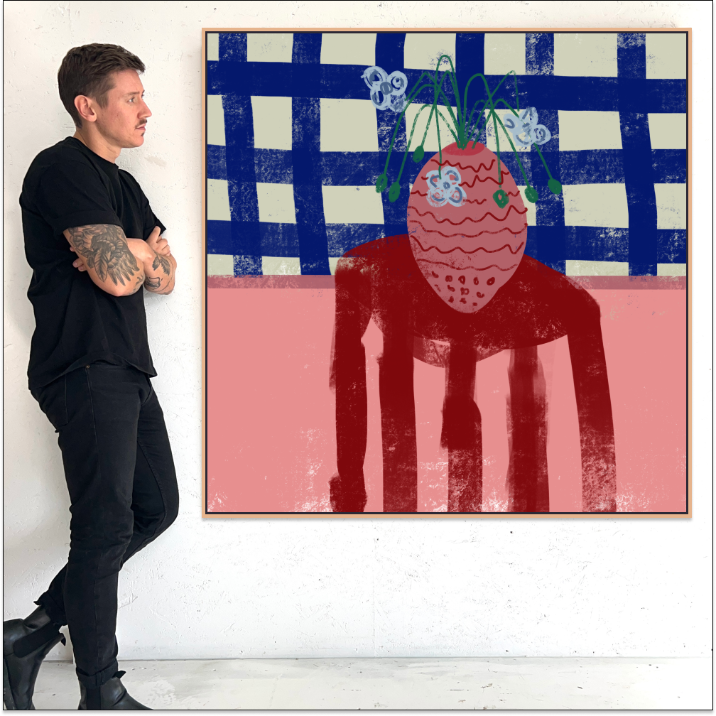 Canvas Print: "Vasing"