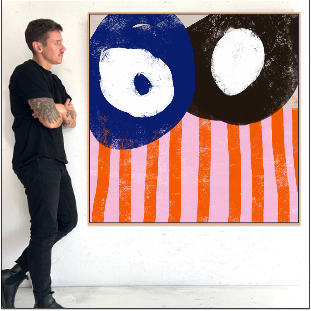 Canvas Print: "Like The Eyes"