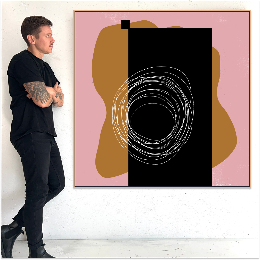 Canvas Print: "Life Is Boring Without Chaos #4"