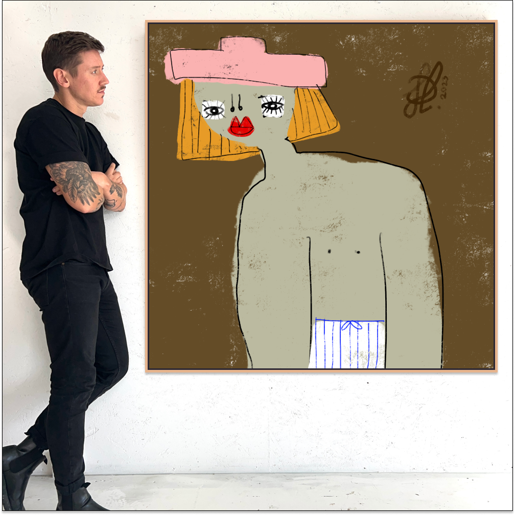 Canvas Print: "William" (Be Yourself Portrait Collection)