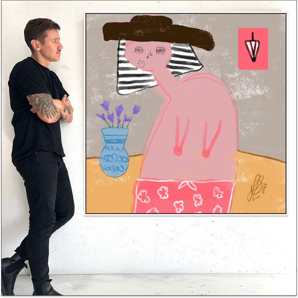 Canvas Print: "Dan The Man"