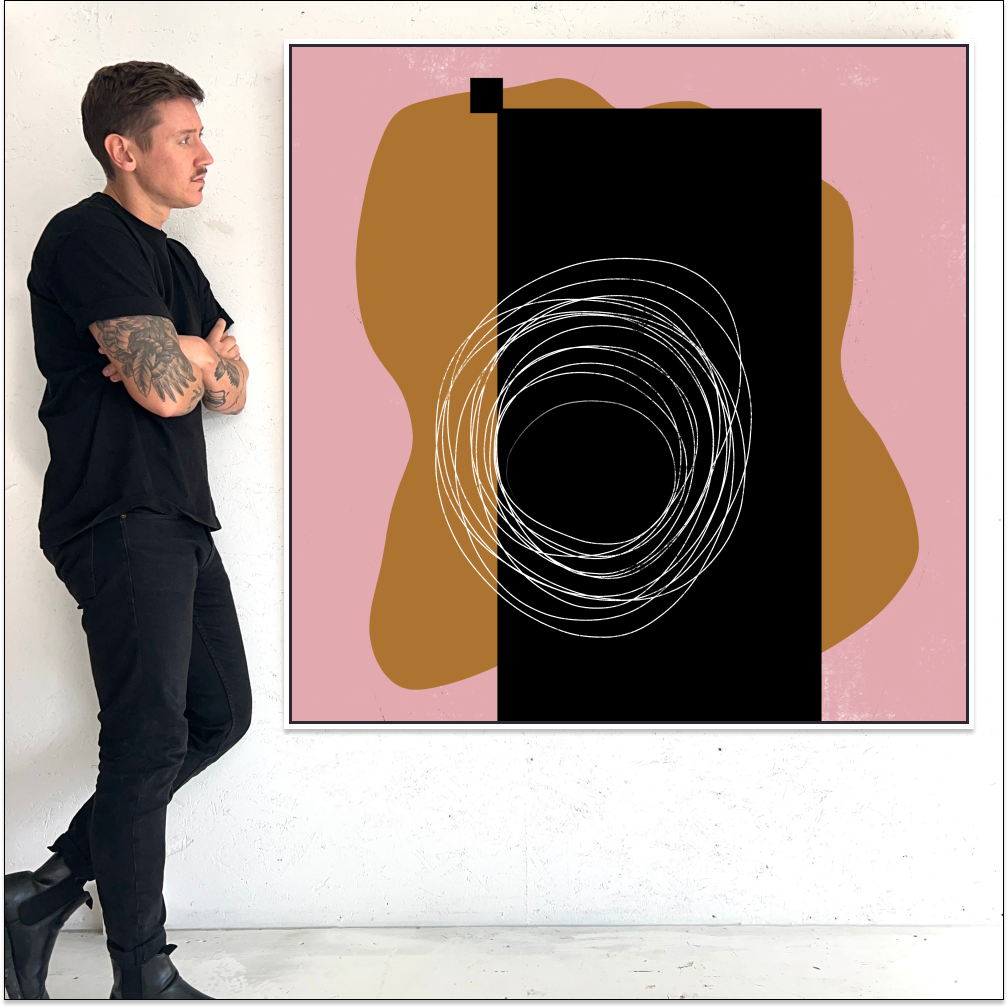 Canvas Print: "Life Is Boring Without Chaos #4"