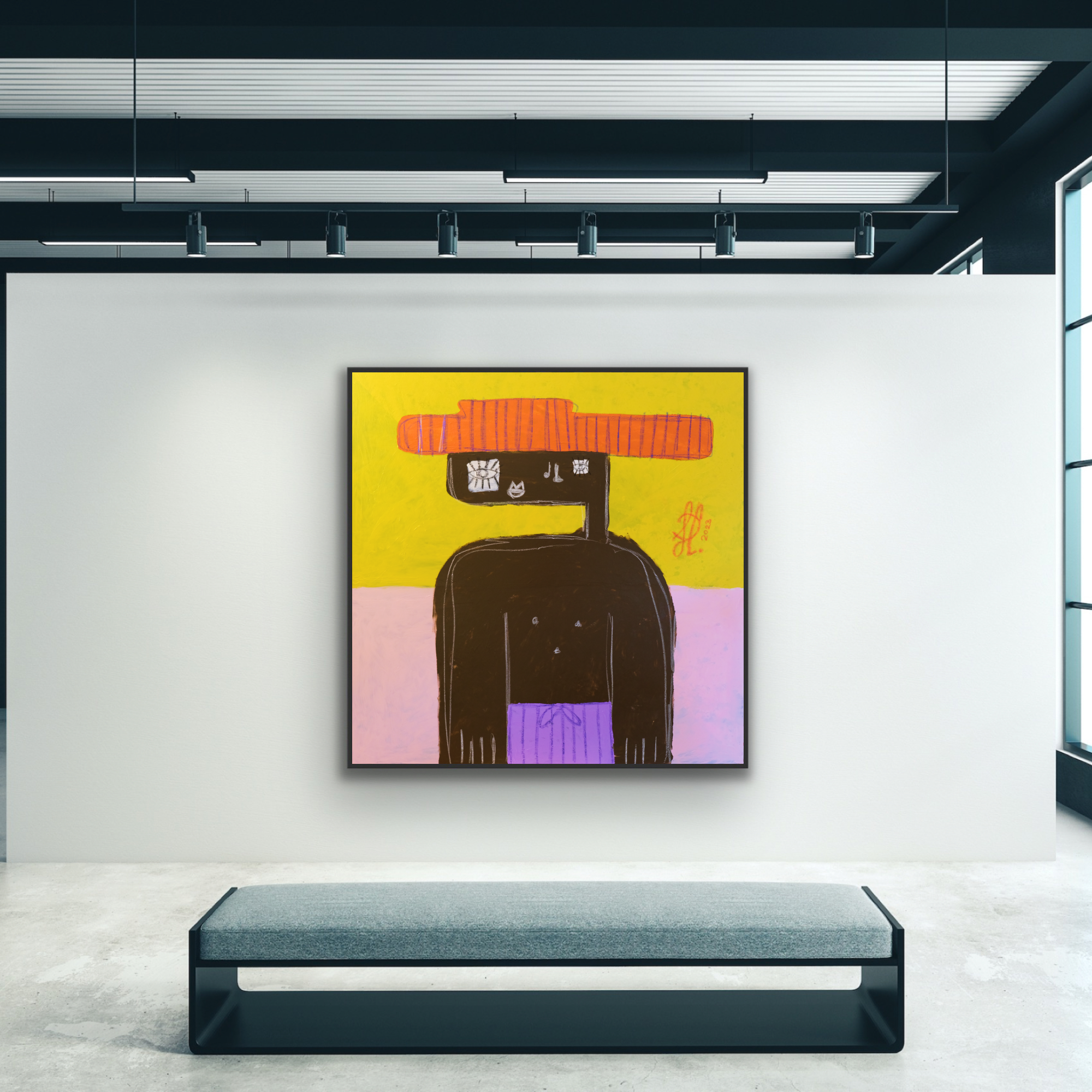 Canvas Print: "Benjamin" (Be Yourself Portrait Collection)