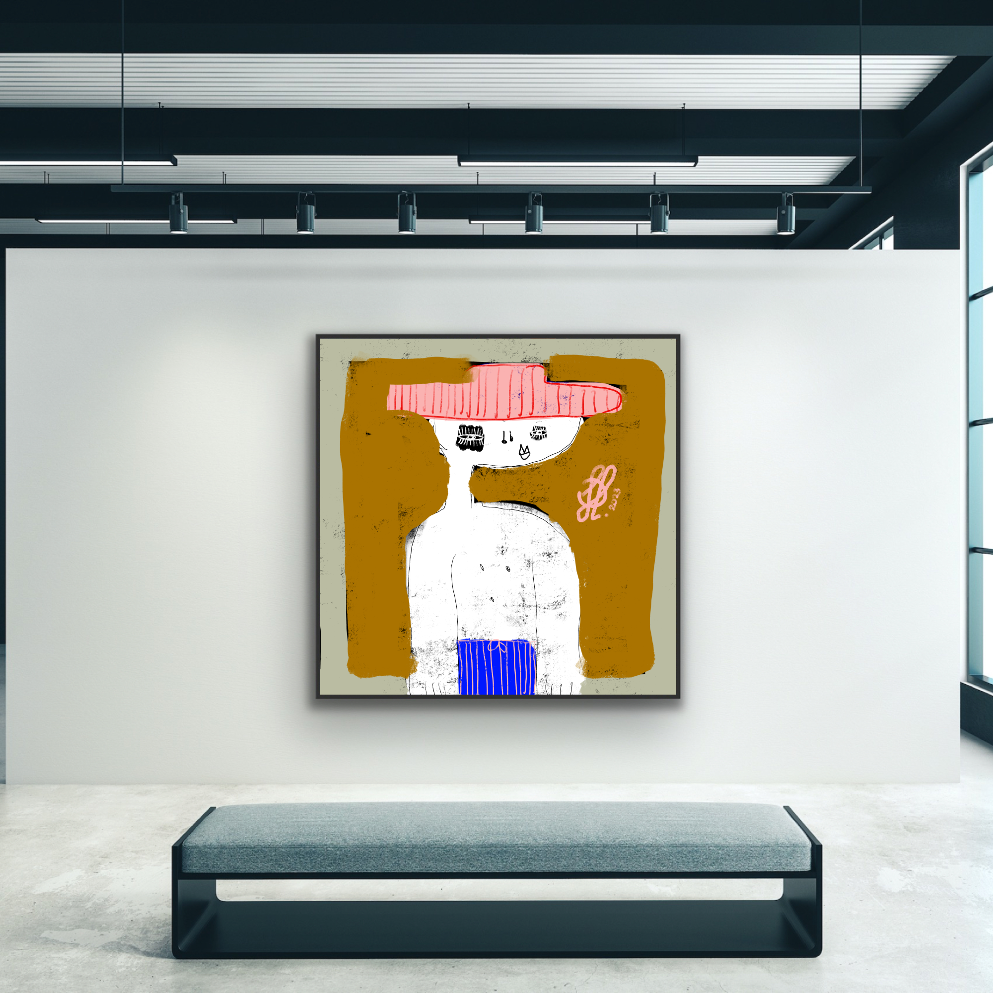 Canvas Print: "Michael" (Be Yourself Portrait Collection)