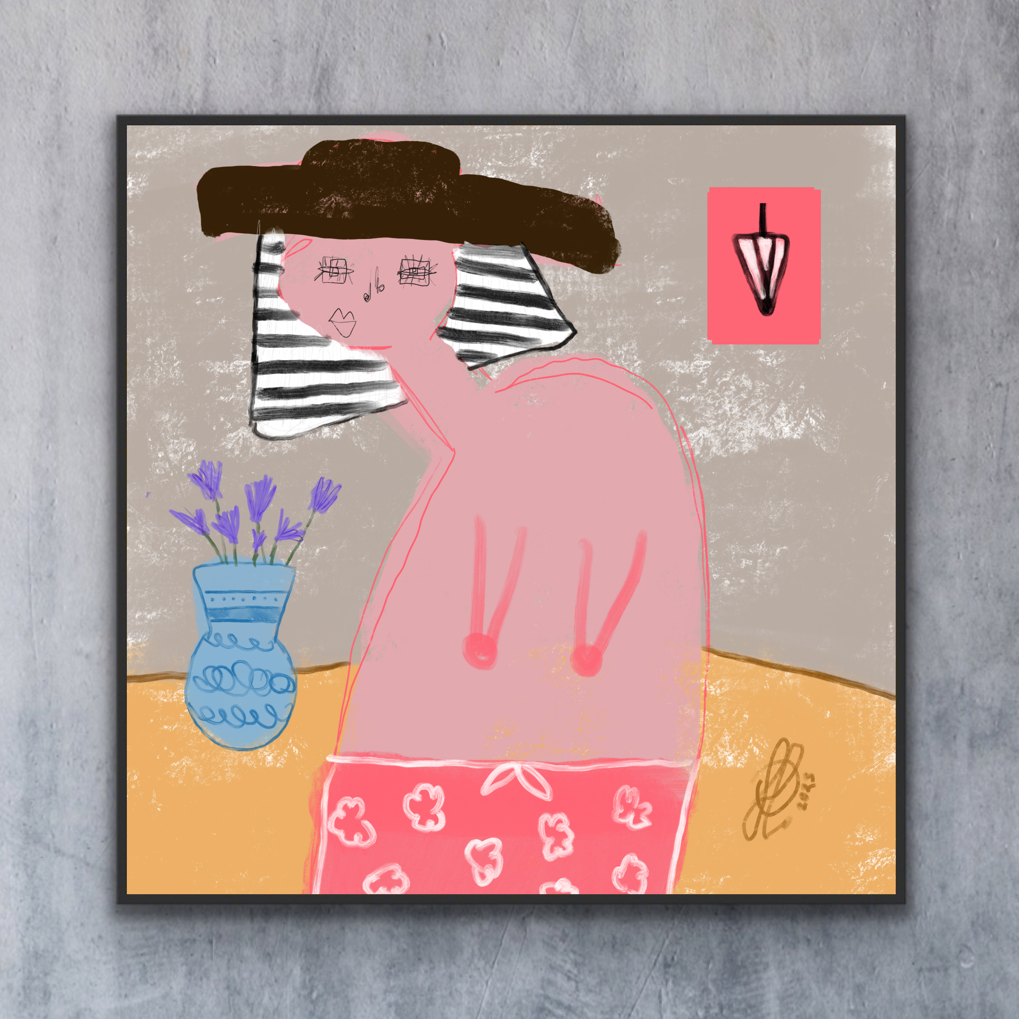 Canvas Print: "Dan The Man"