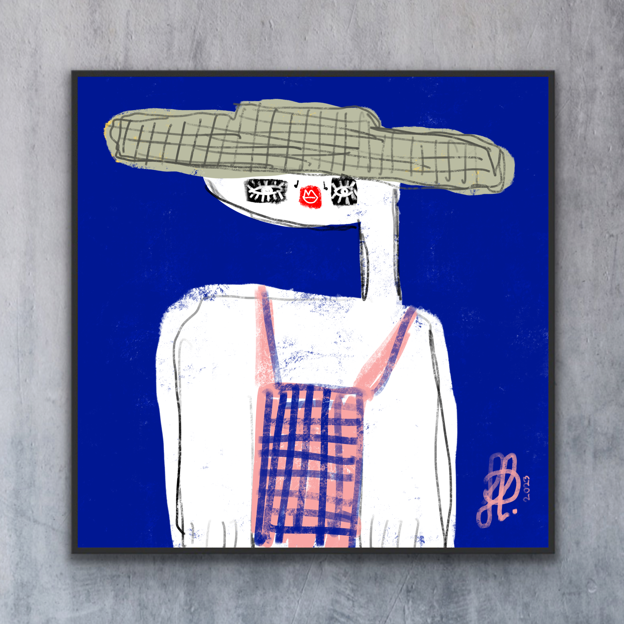 Canvas Print: "Emma" (Be Yourself Portrait Collection)