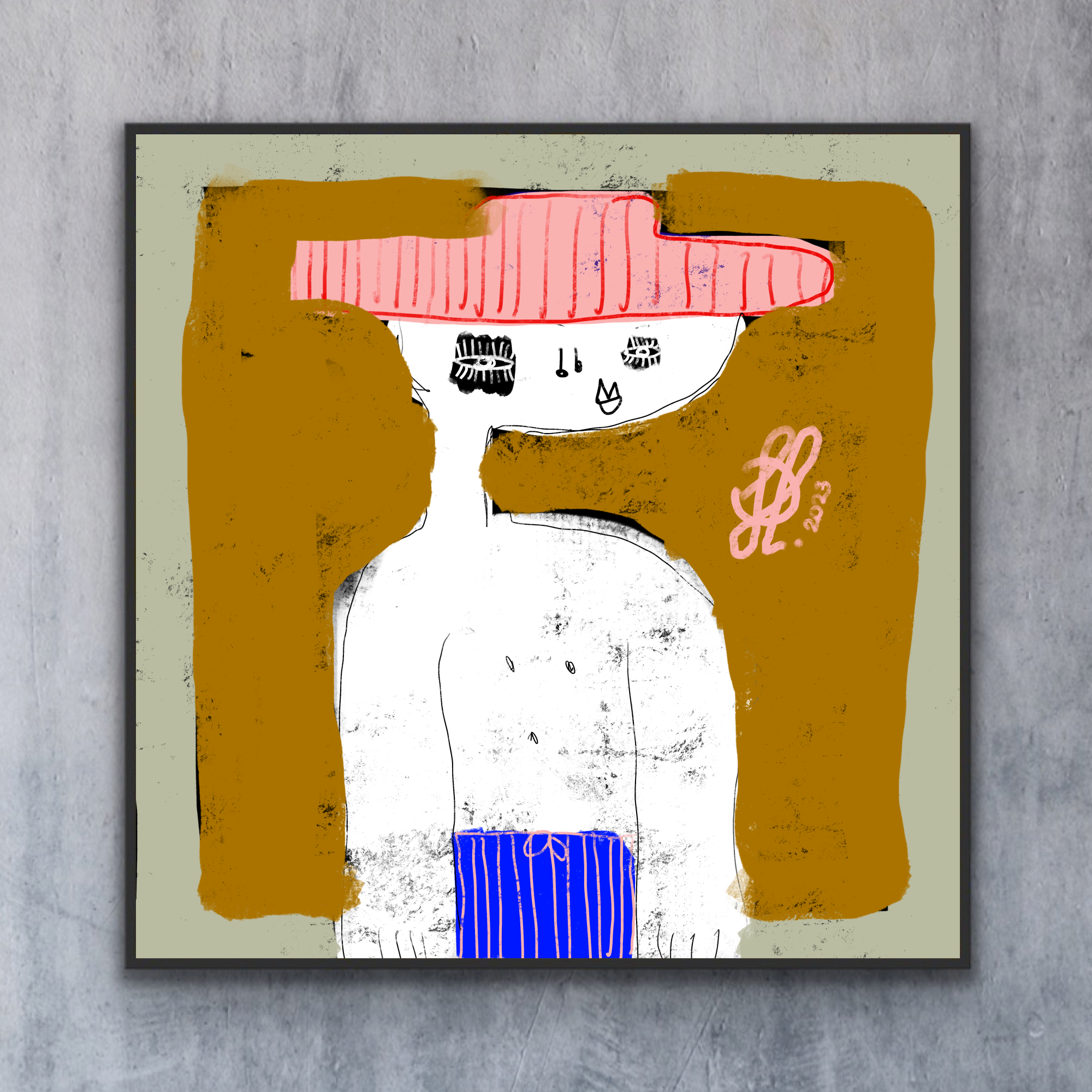 Canvas Print: "Michael" (Be Yourself Portrait Collection)