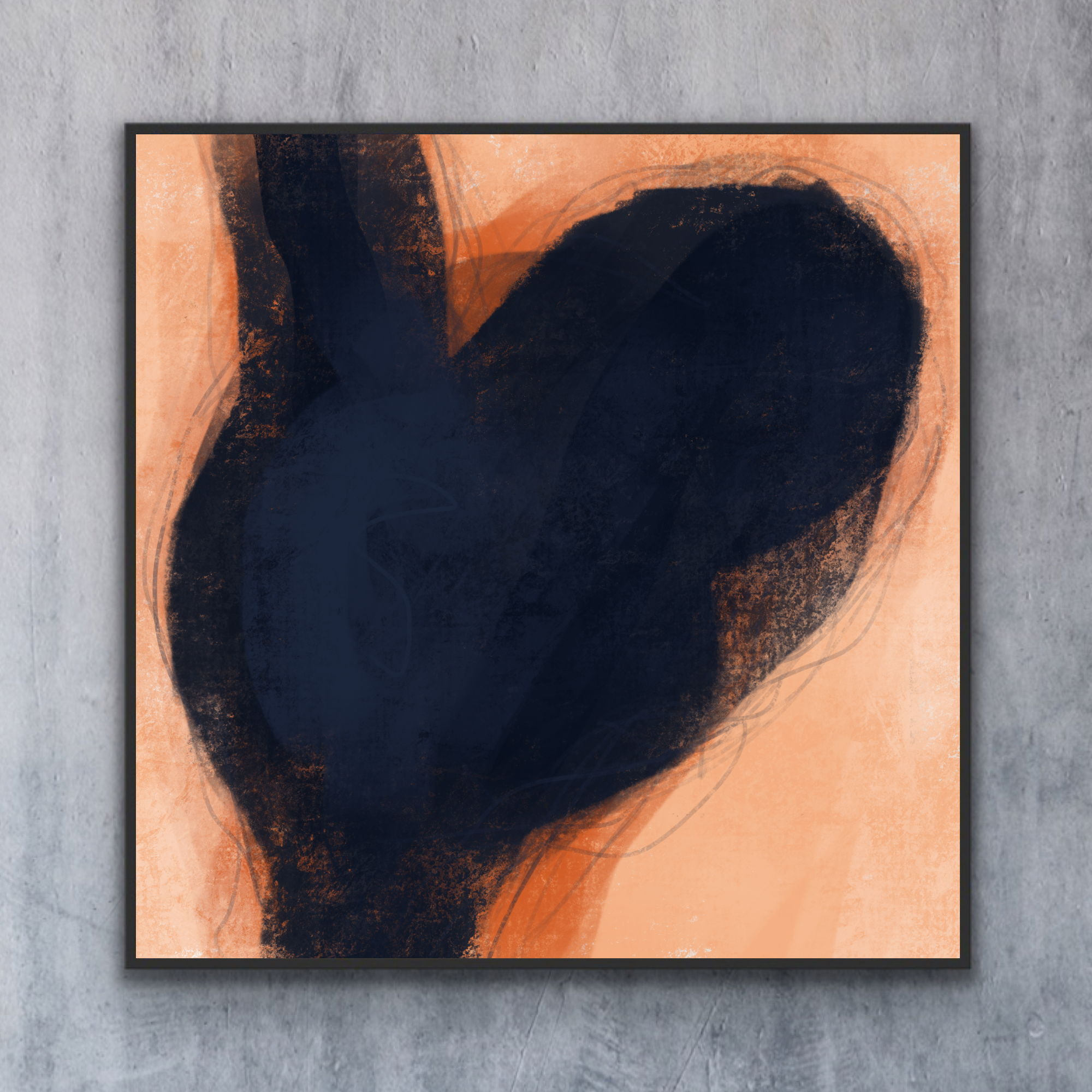 Canvas Print: "The Big Shadow"