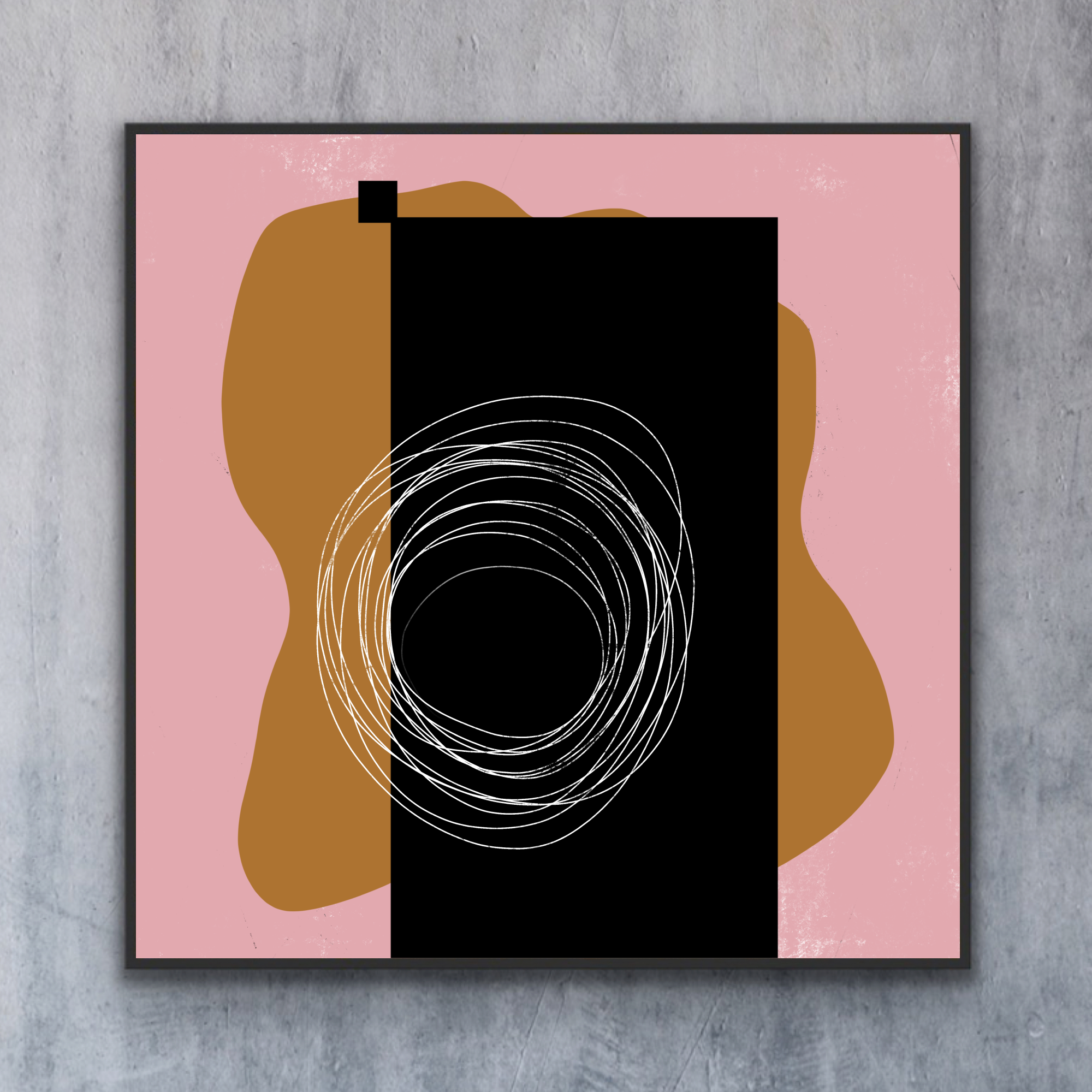 Canvas Print: "Life Is Boring Without Chaos #4"