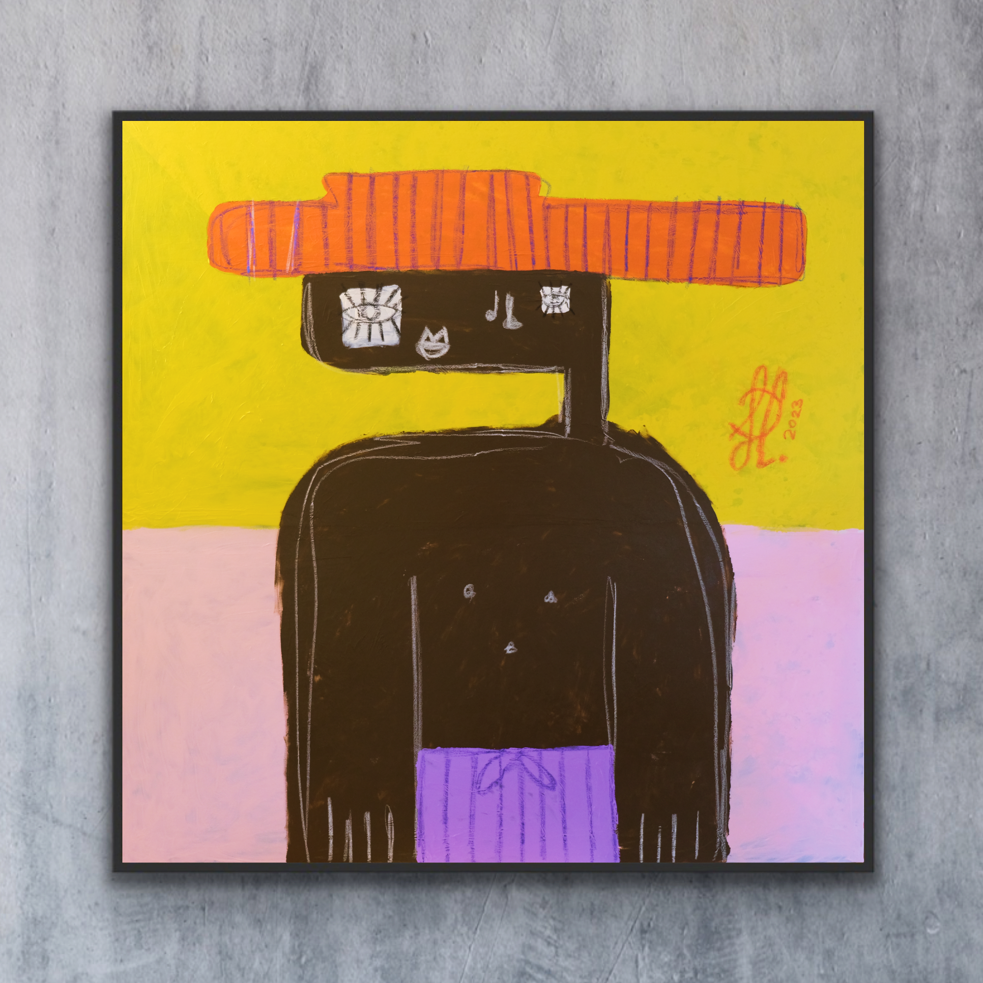 Canvas Print: "Benjamin" (Be Yourself Portrait Collection)