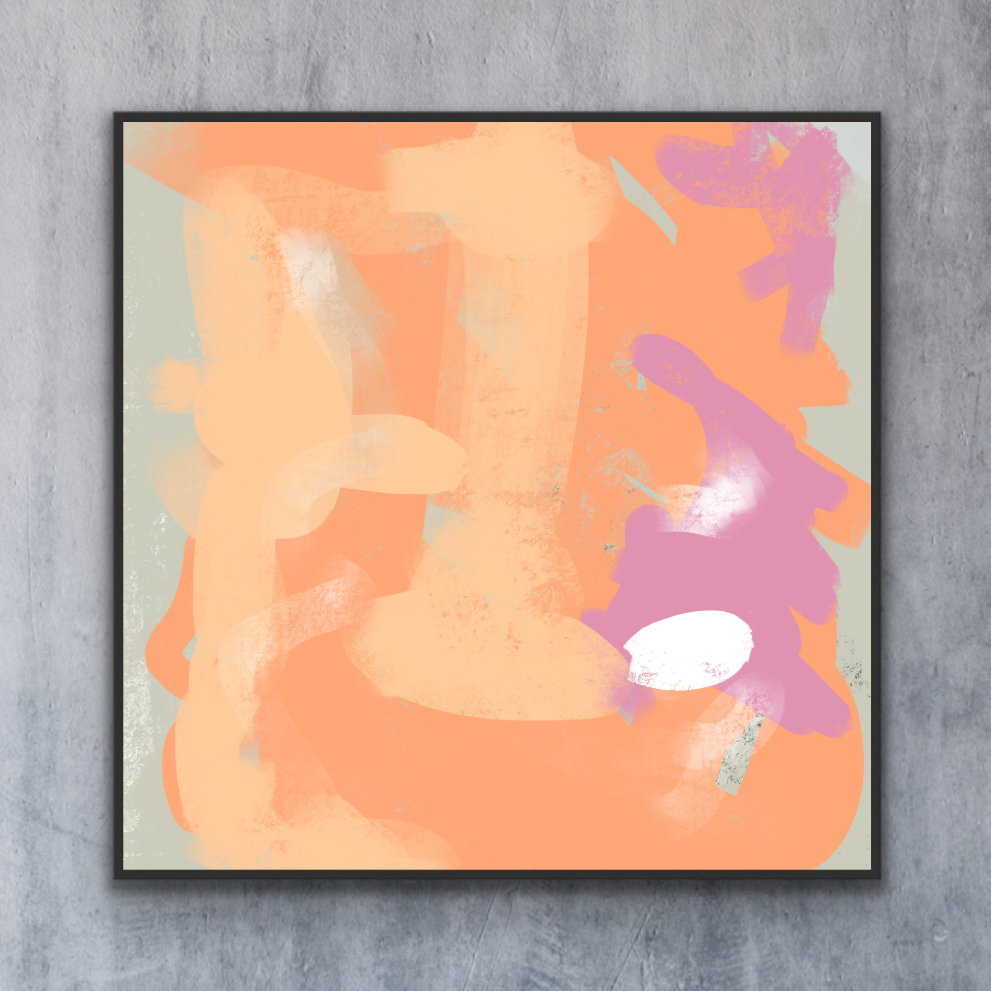 Canvas Print: "Calm Me Down"