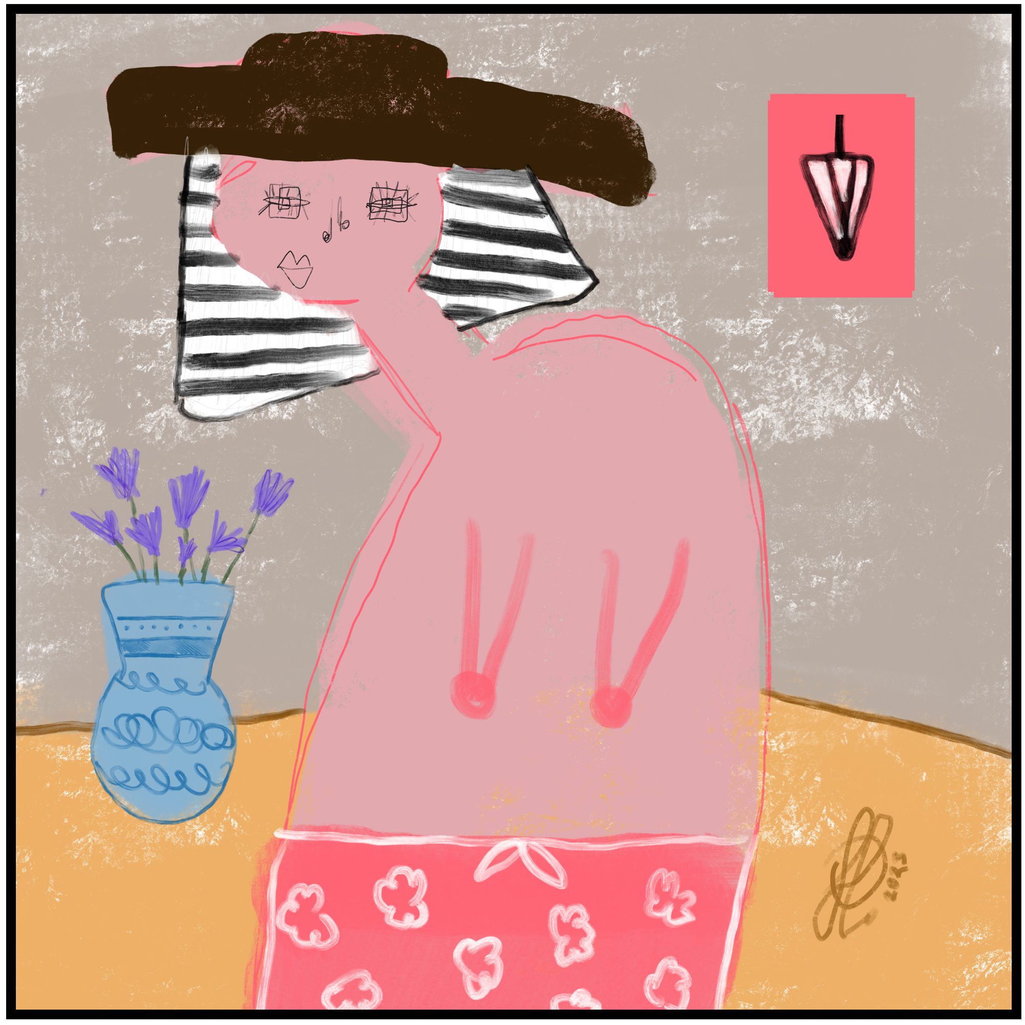 Canvas Print: "Dan The Man"