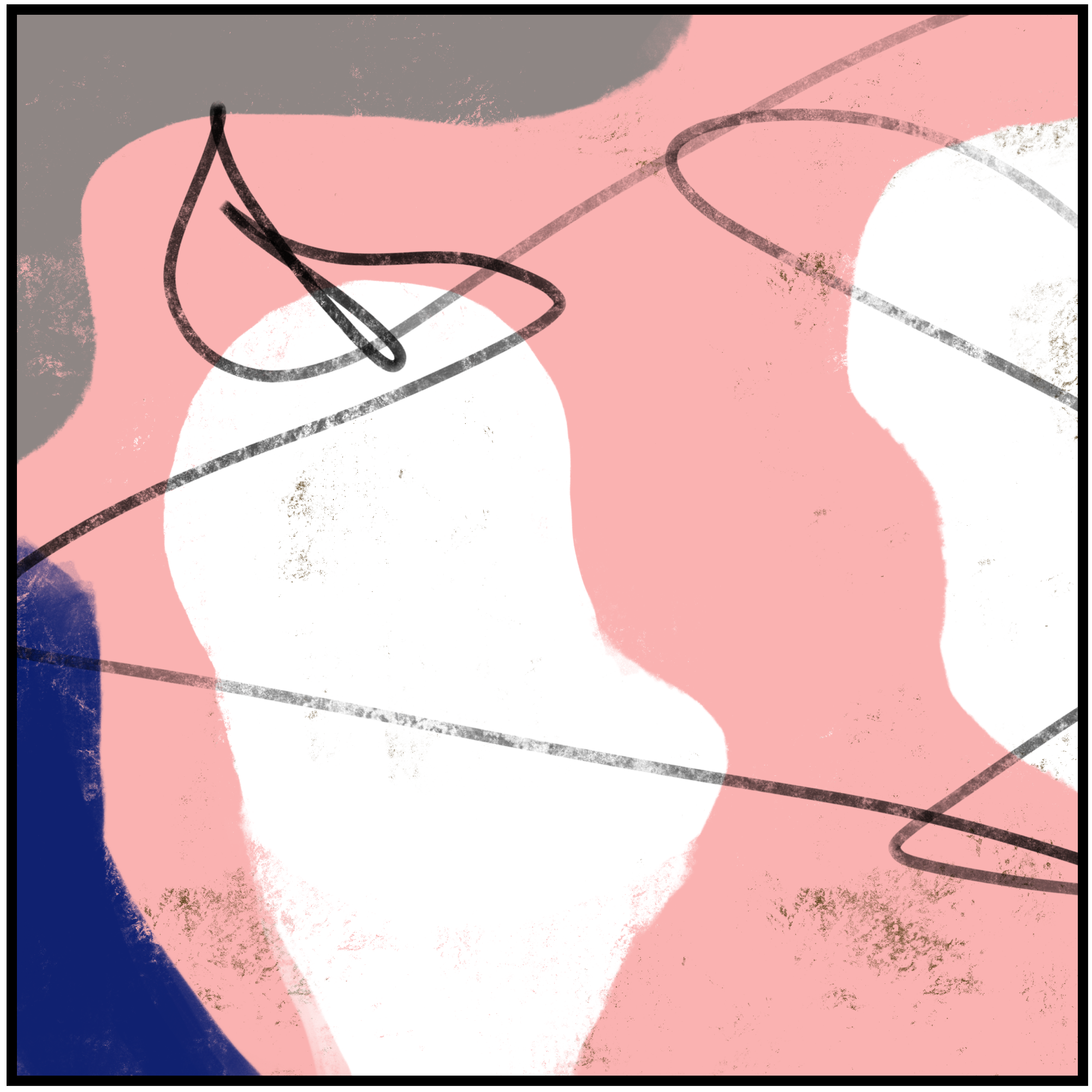 Canvas Print: "Satisfied #1"