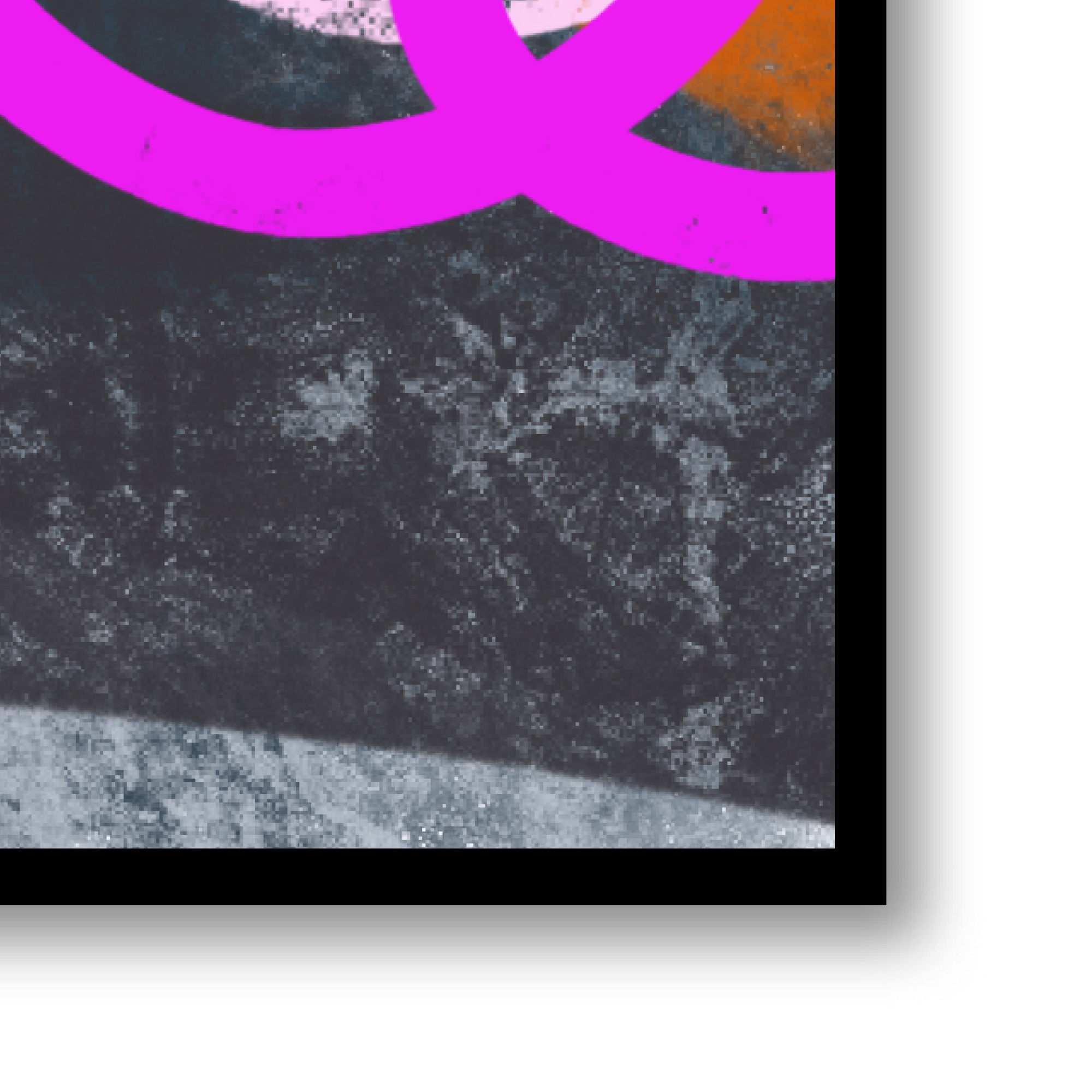 Canvas Print: "Snail Away"