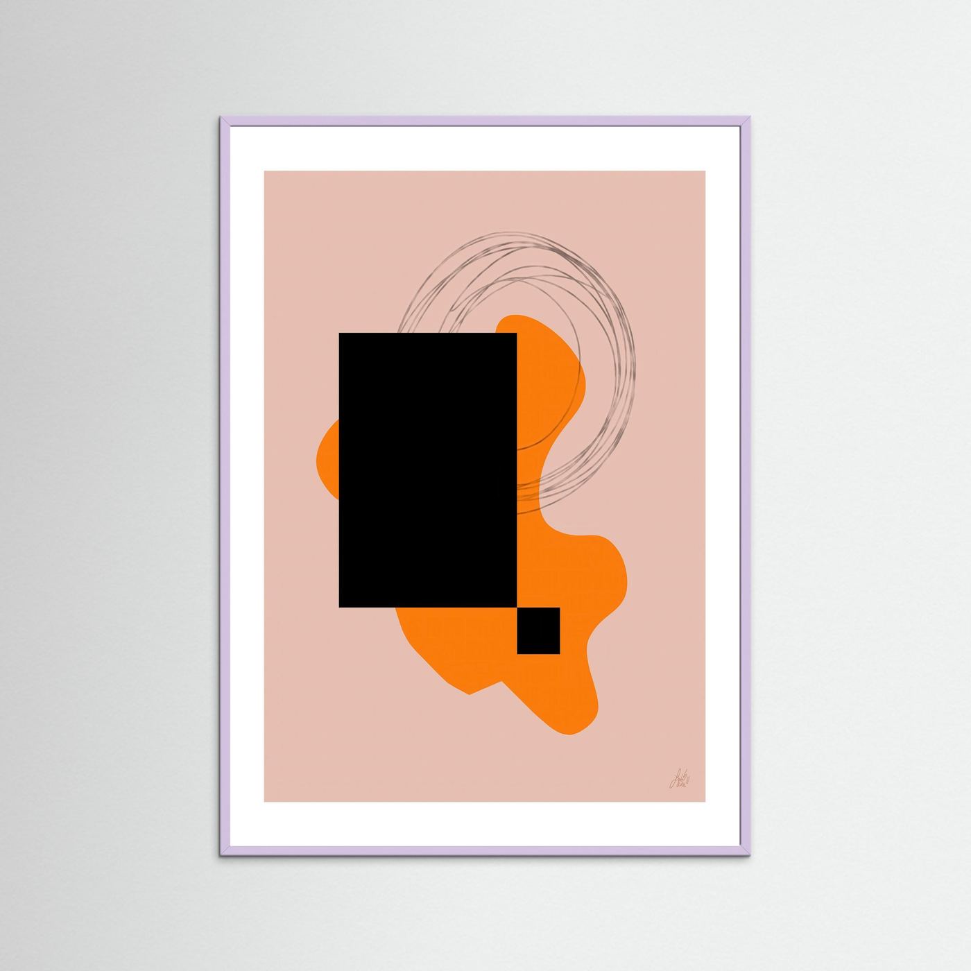 Paper Print: "Life Is Boring Without Chaos 2#"