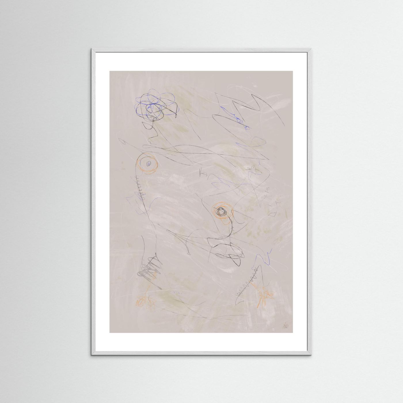 Paper Print: "Life Is Boring Without Chaos 3#"