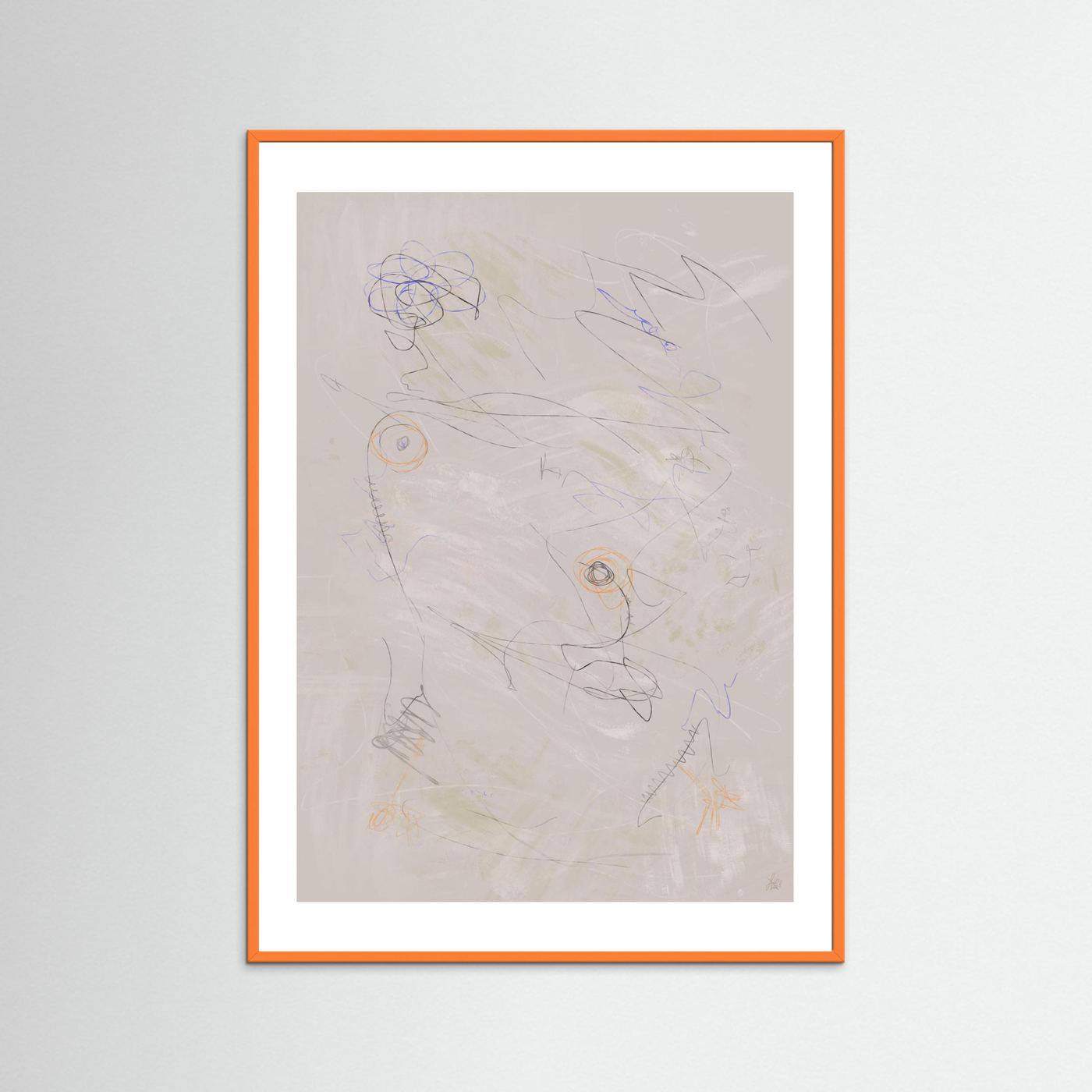 Paper Print: "Life Is Boring Without Chaos 3#"