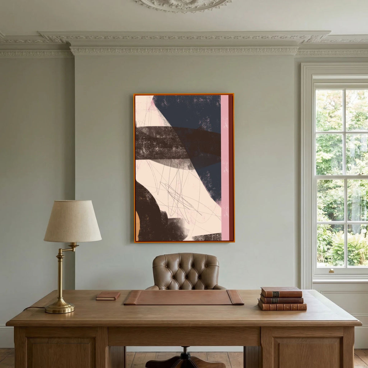 Canvas Print: "Adore You" (Colored Frame)