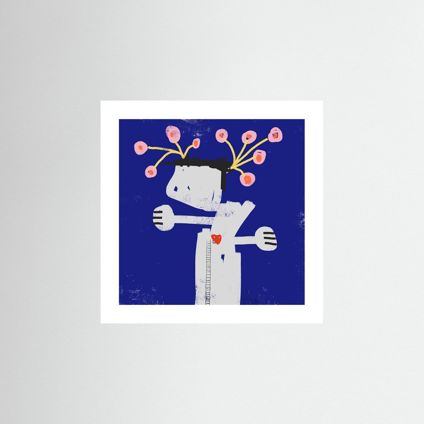 Paper Print: "What We Water Grows"