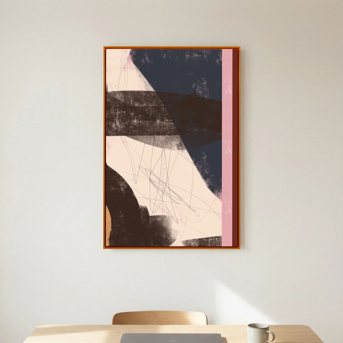 Canvas Print: "Adore You" (Colored Frame)