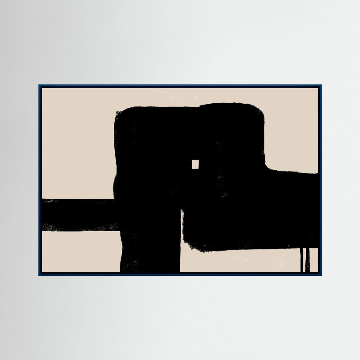 Canvas Print: "Void" (Colored Frame)