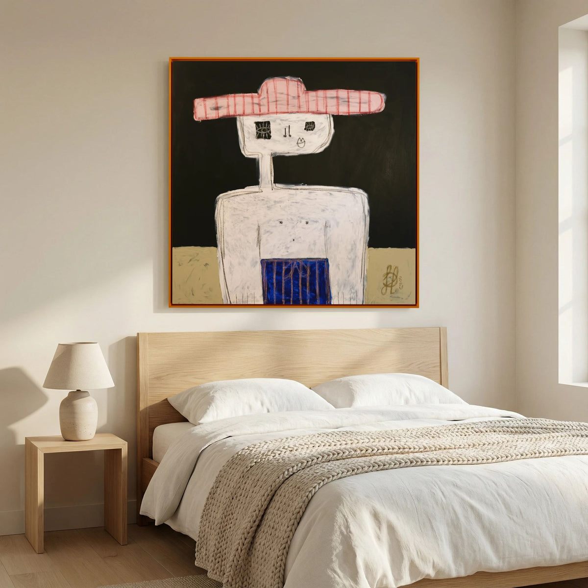 Canvas Print: "Matthew" (Colored Frame)