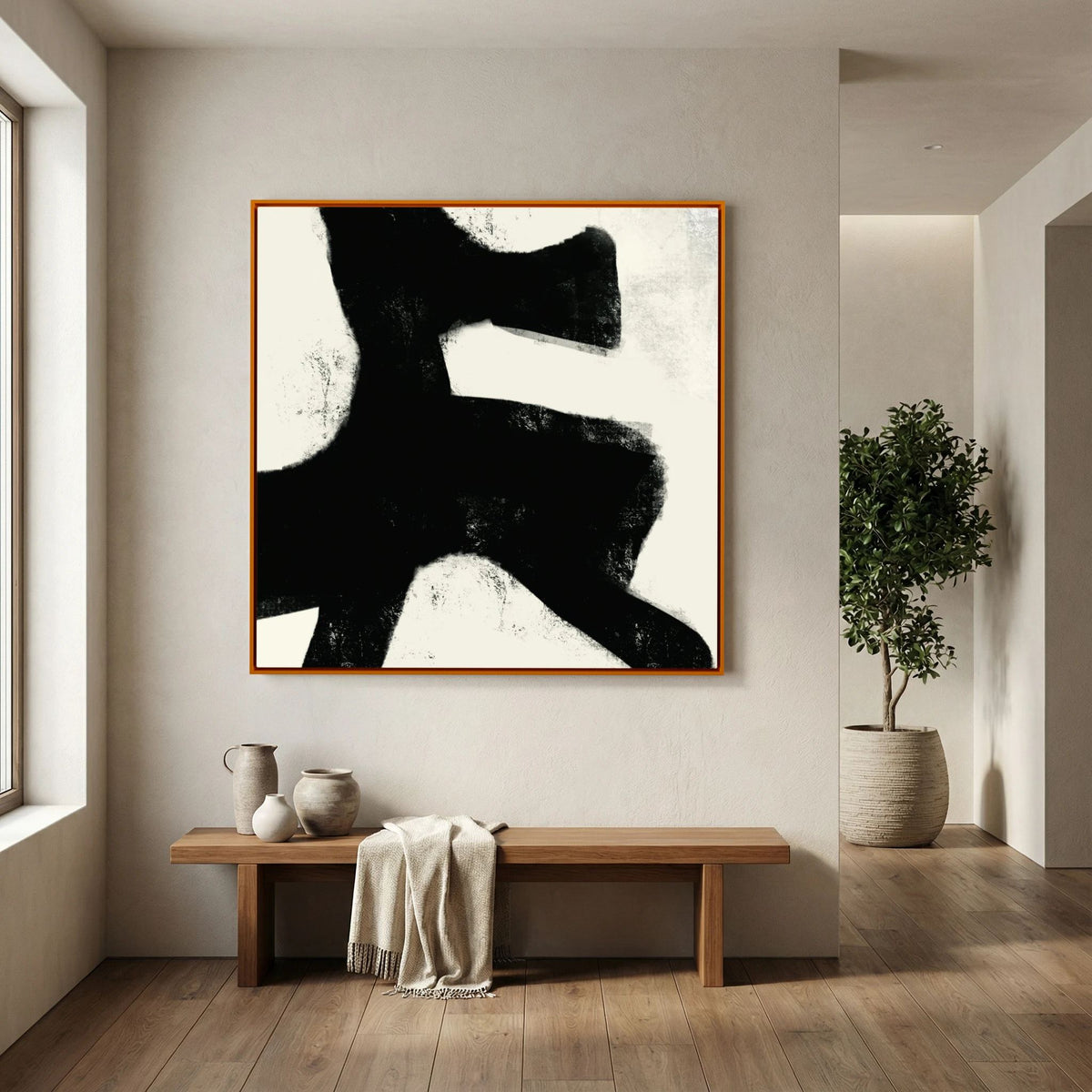 Canvas Print: "Under Earth" (Colored Frame)