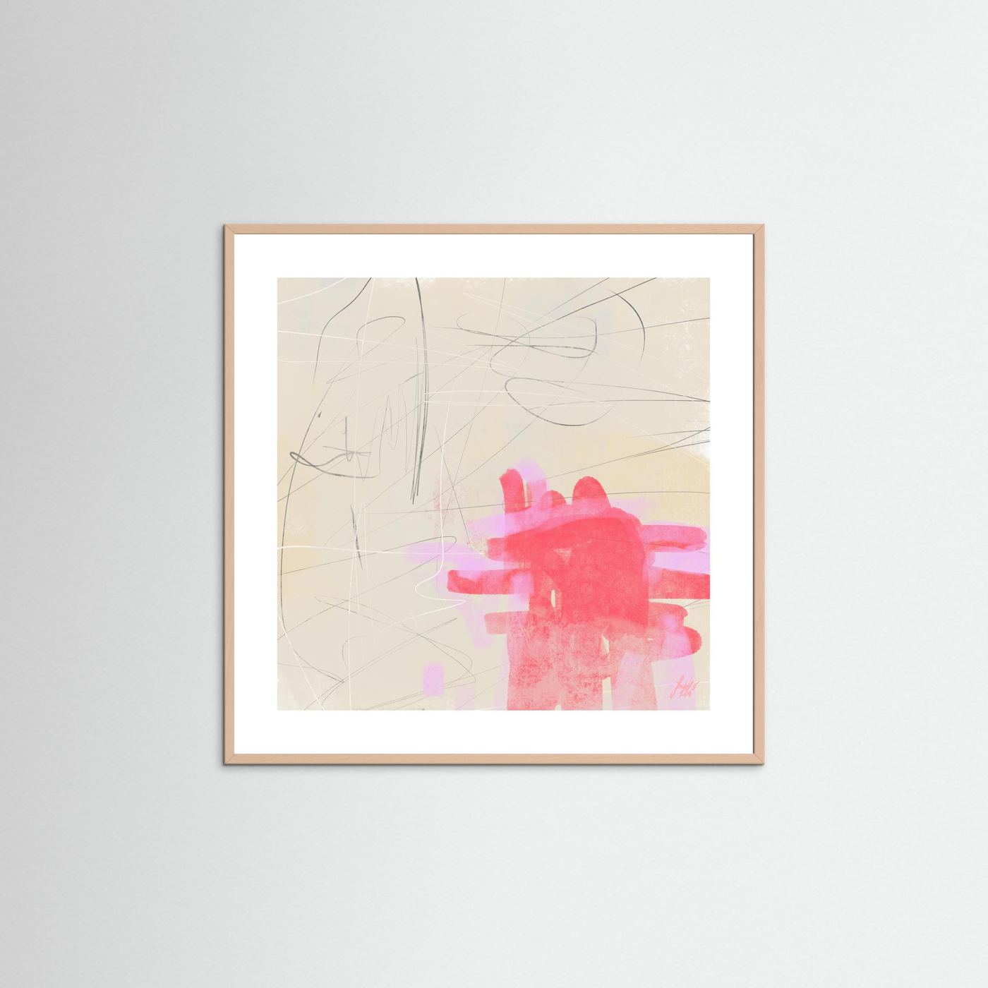 Paper Print: "Only One Heart"