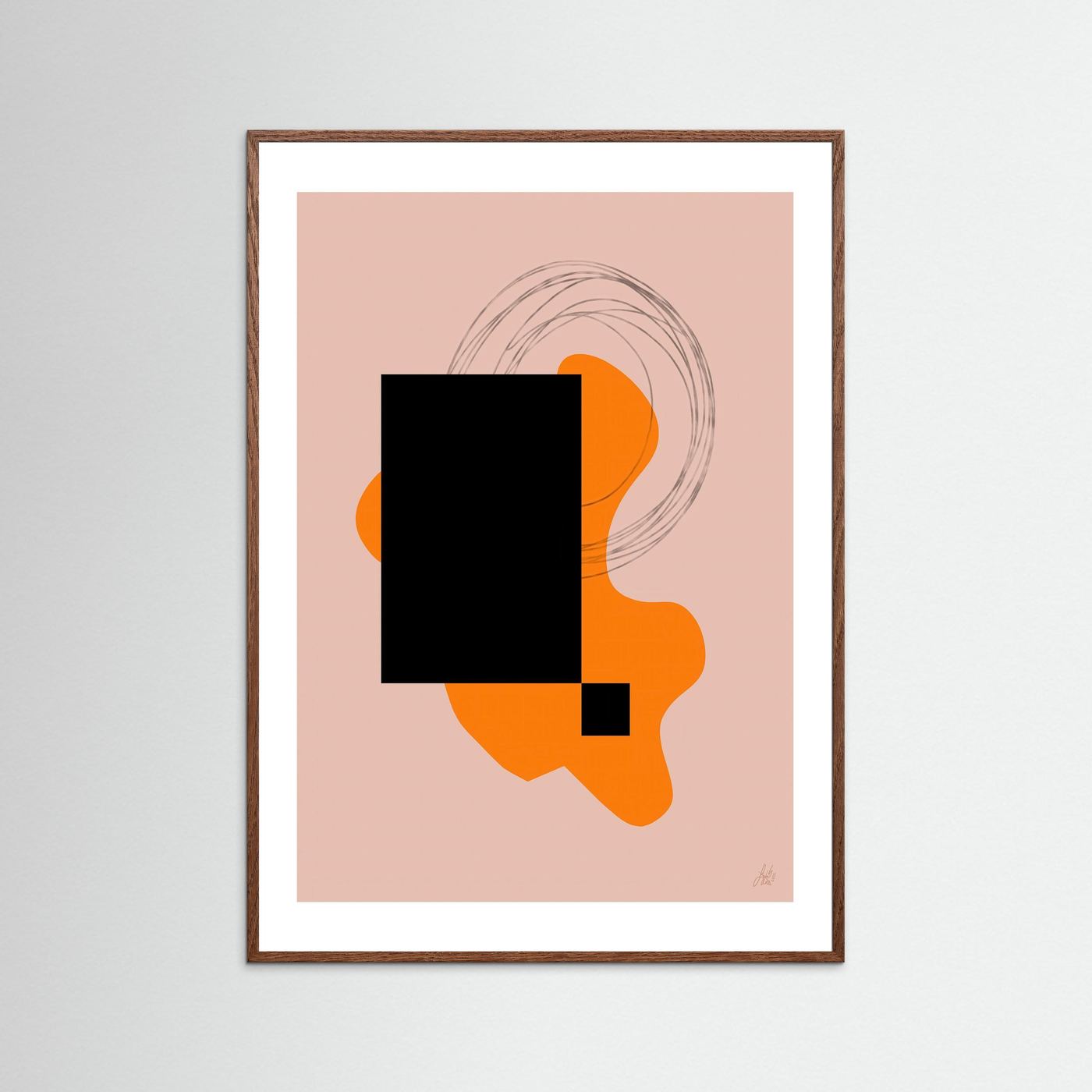 Paper Print: "Life Is Boring Without Chaos 2#"