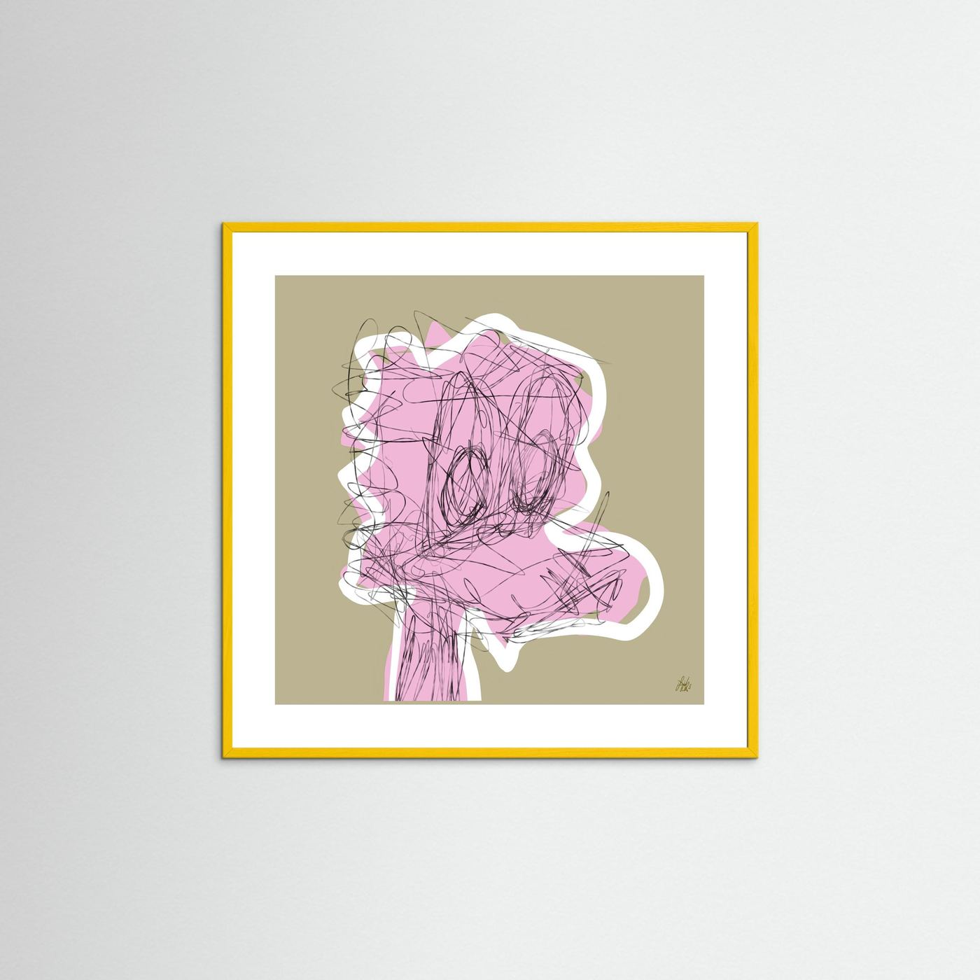 Paper Print: "Tyson"