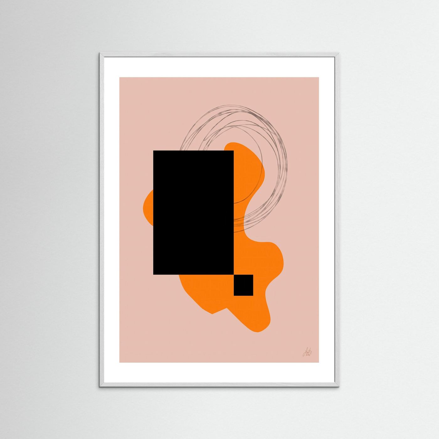 Paper Print: "Life Is Boring Without Chaos 2#"
