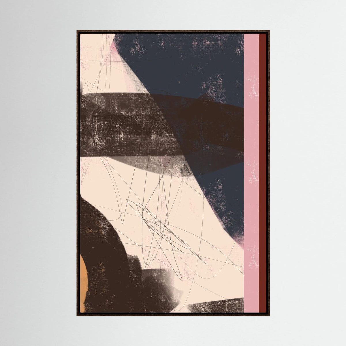 Canvas Print: "Adore You" (Colored Frame)