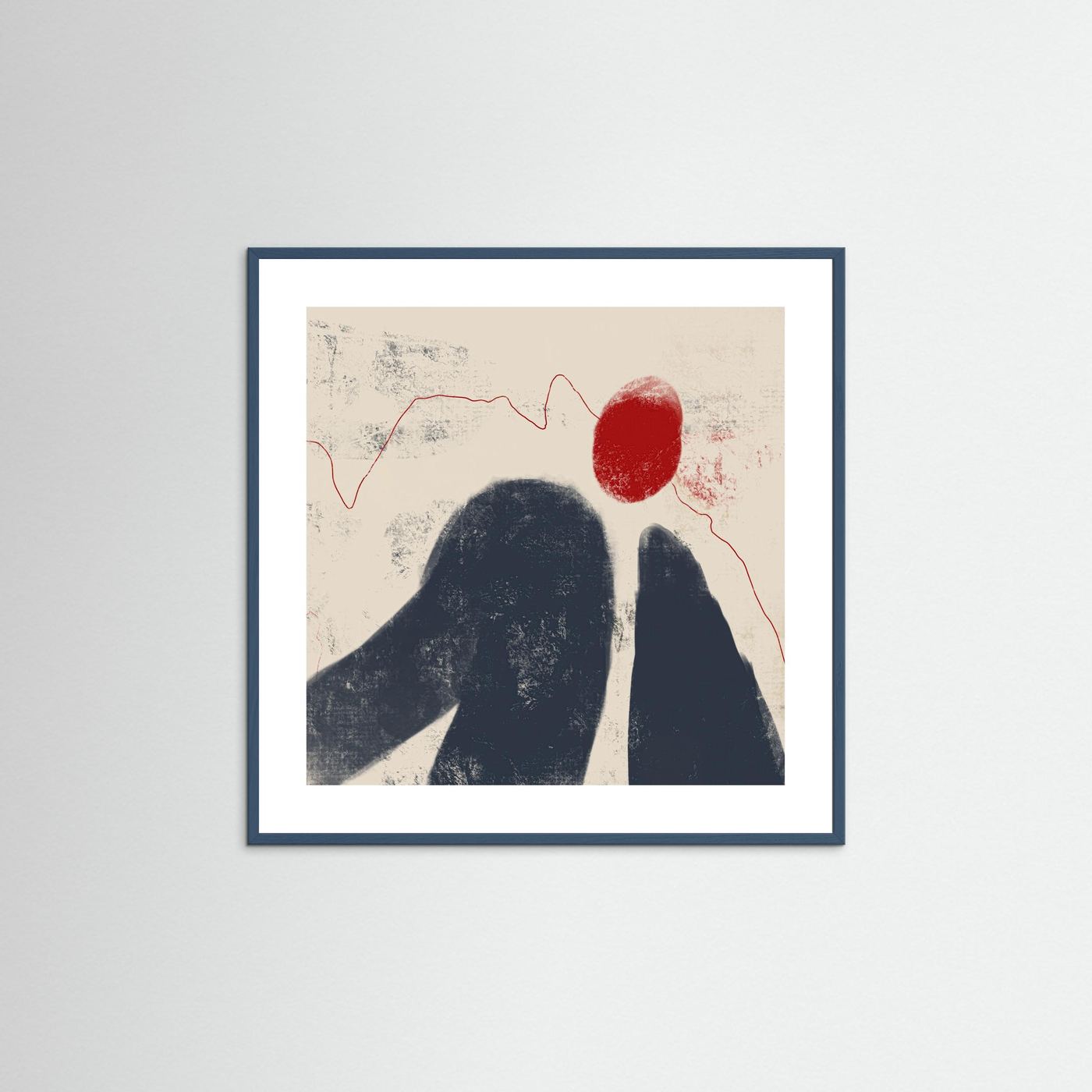 Paper Print: "Fading Shadow"