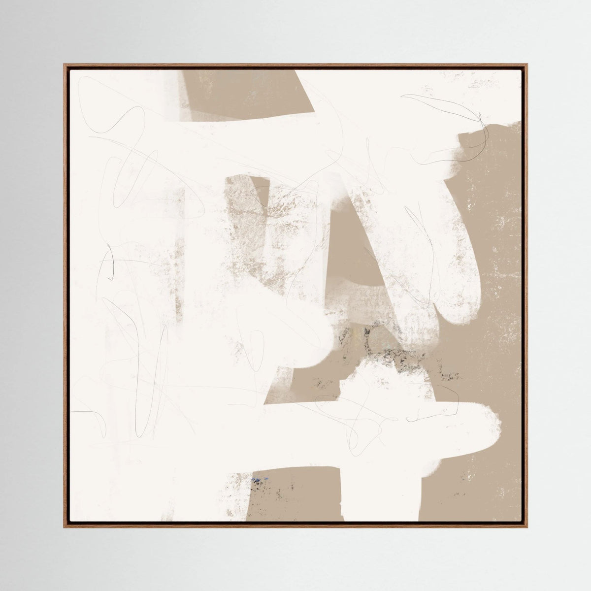Canvas Print: "More Than Simple" (Colored Frame)