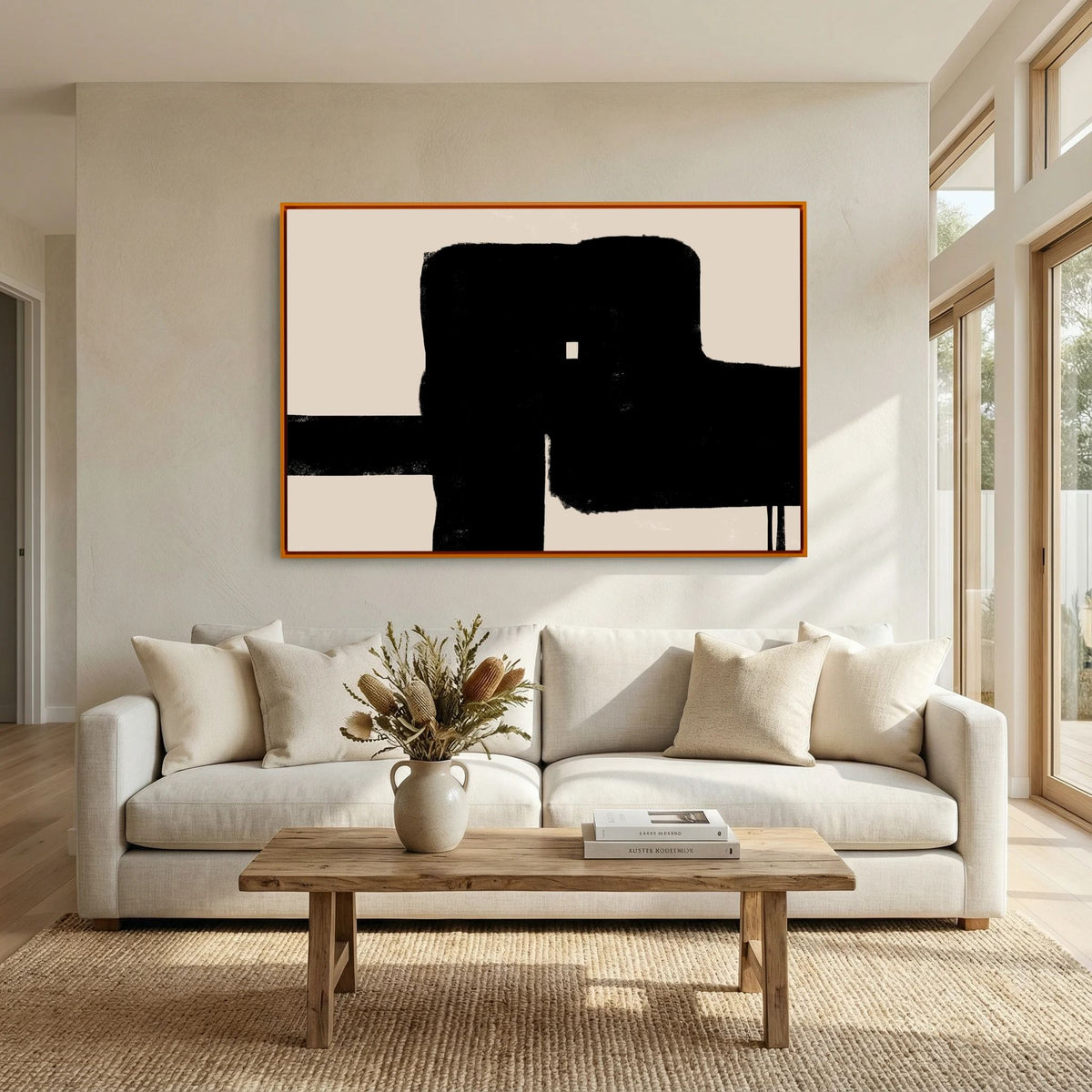 Canvas Print: "Void" (Colored Frame)